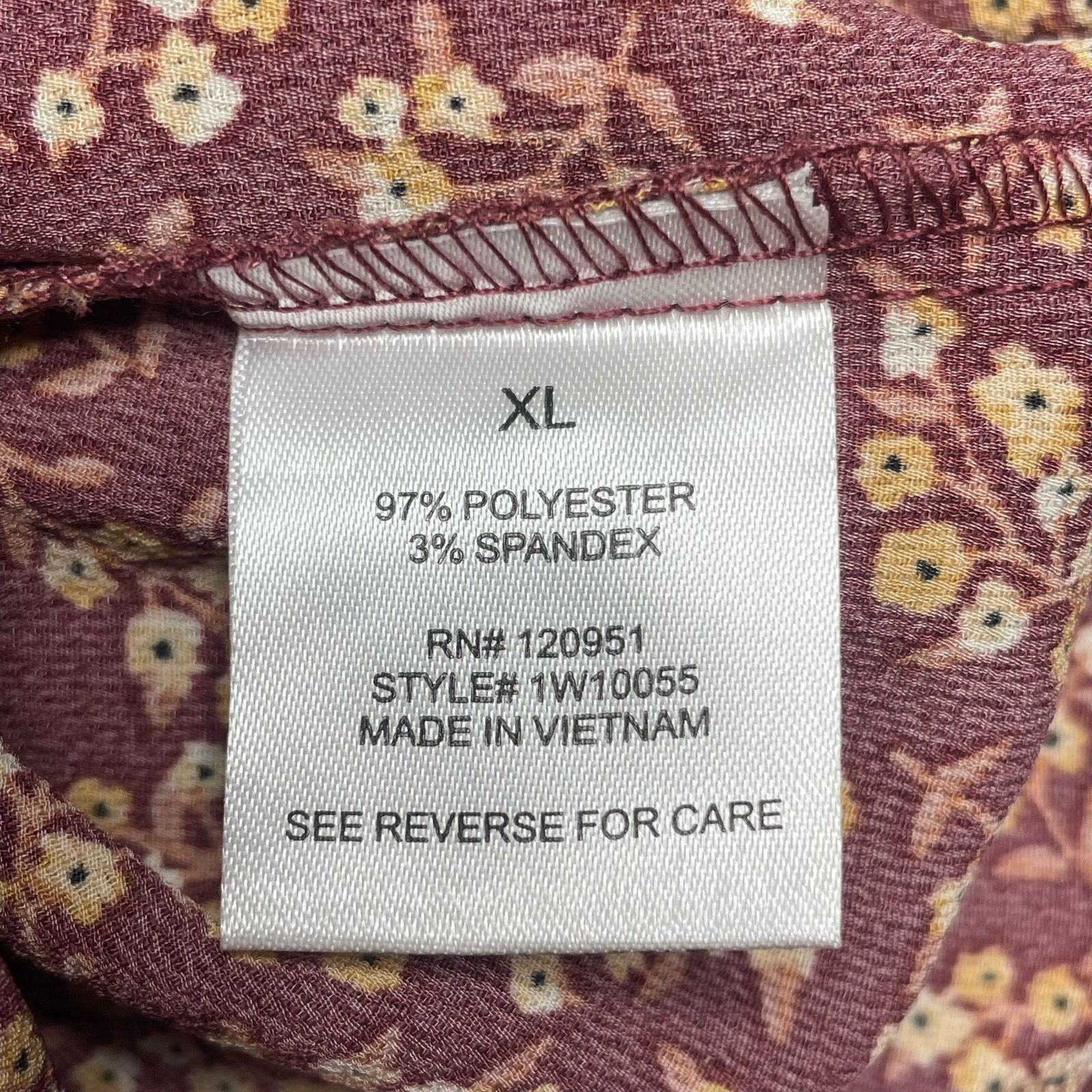 Other NWOT Hippie Rose Floral Blouse Size XL / US 12-14 / IT 48-50 - 6 Thumbnail