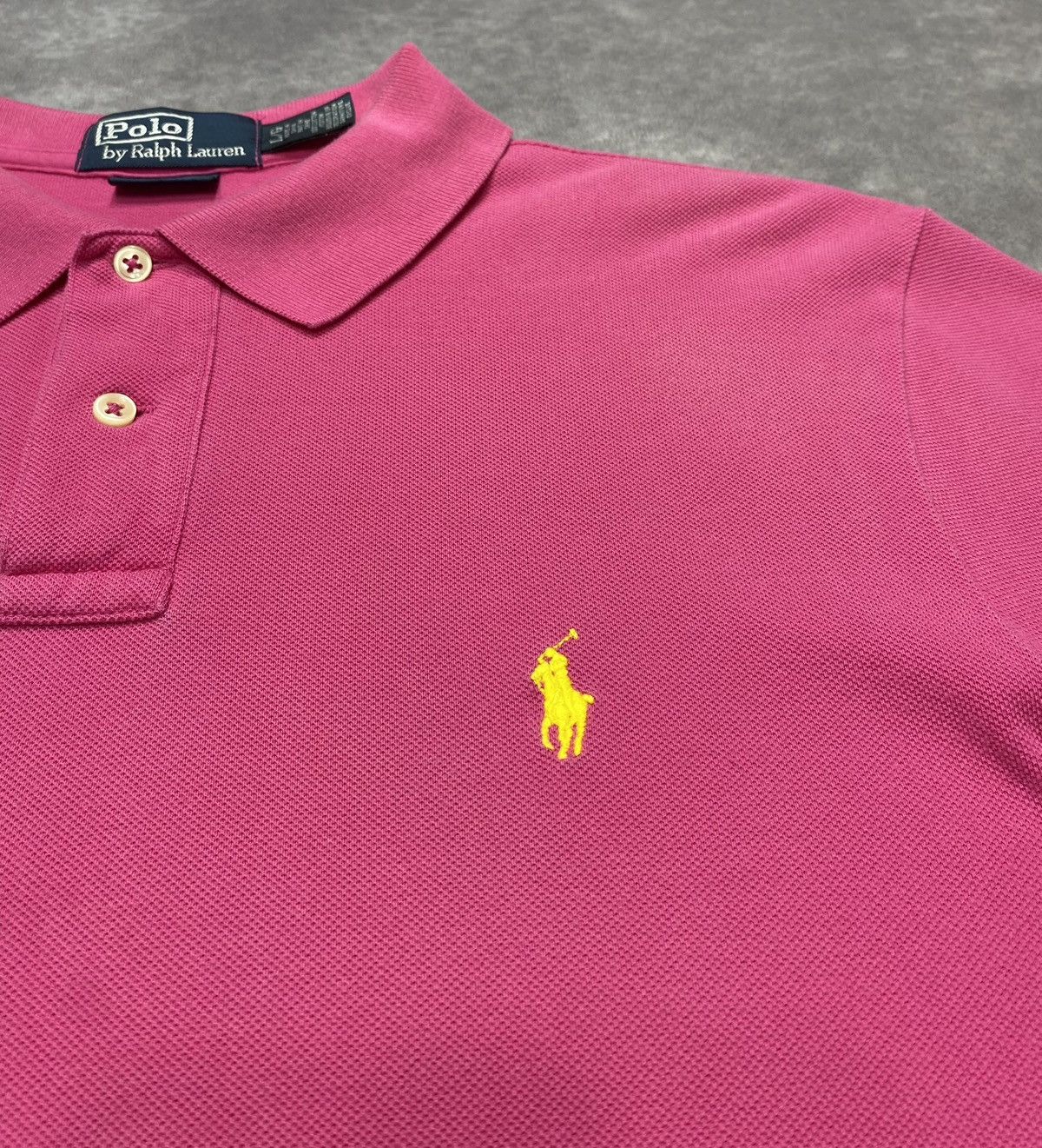 Polo Ralph Lauren Vintage Polo Ralph Lauren Classic Polo Pink Size US L / EU 52-54 / 3 - 2 Thumbnail
