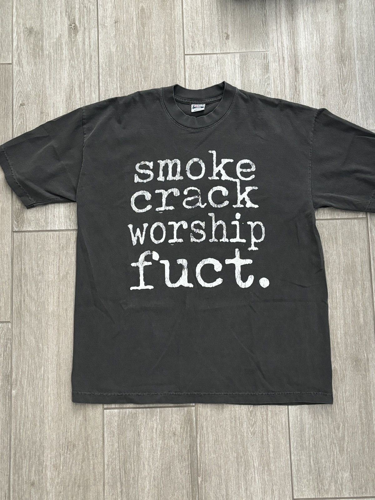 FUCT Smoke Crack Tee Size US L / EU 52-54 / 3 - 1 Thumbnail