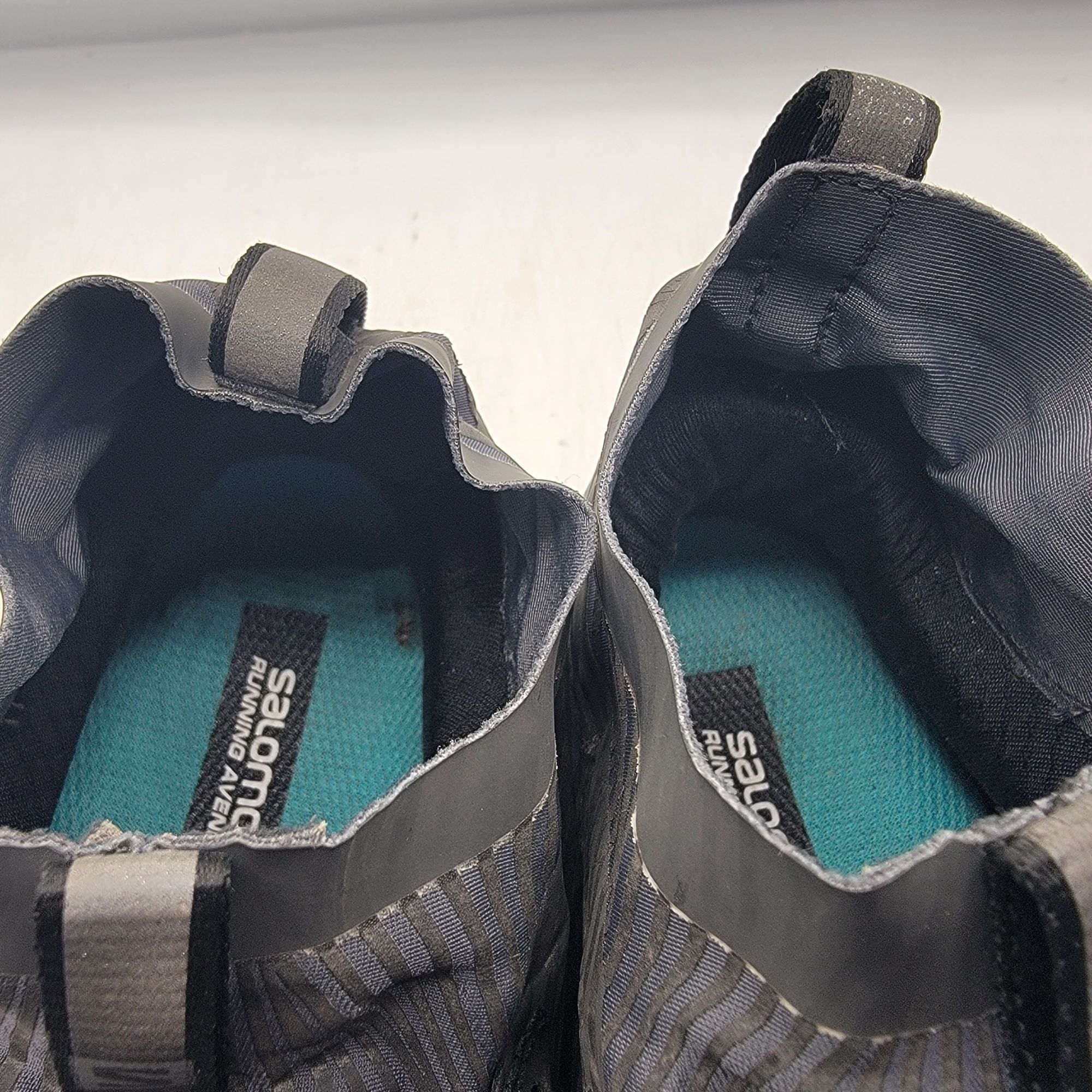 Salomon Salomon Sonic RA Nocturne Womens 10 Triple Black Running Sho Size US 10 / IT 40 - 9 Thumbnail