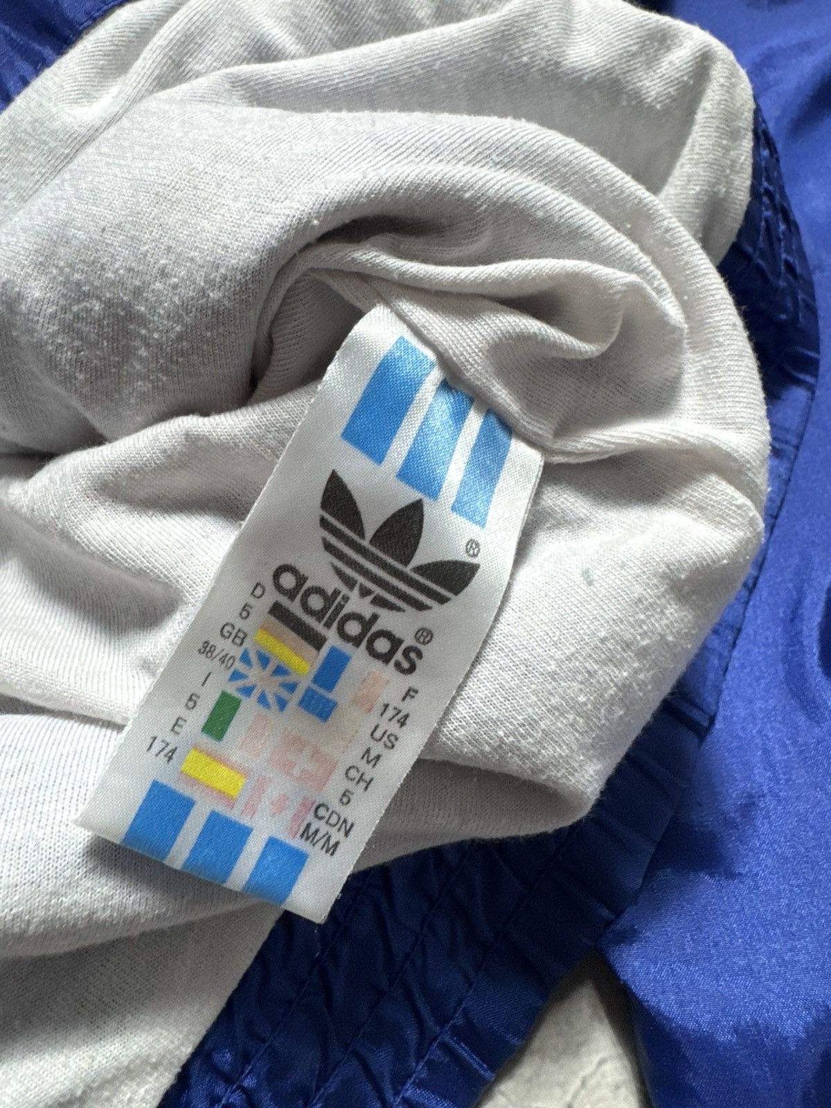Adidas Adidas Vintage 90’s Nylon Track Suit Jacket & Pants Size M Size US M / EU 48-50 / 2 - 9 Thumbnail