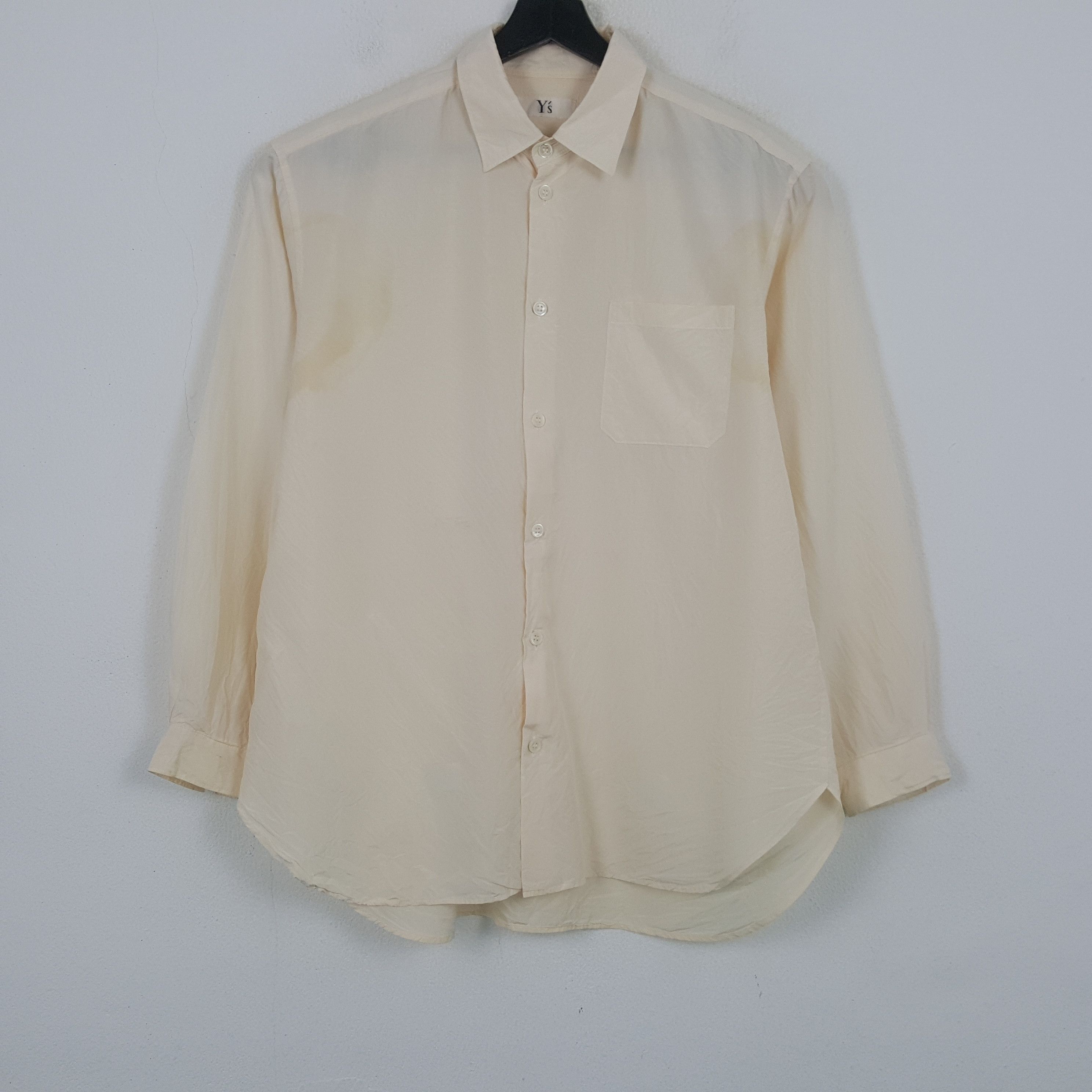 Y's Ys by Yohji Yamamoto Japanese Designer Shirt RR21 Size US XL / EU 56 / 4 - 1 Thumbnail