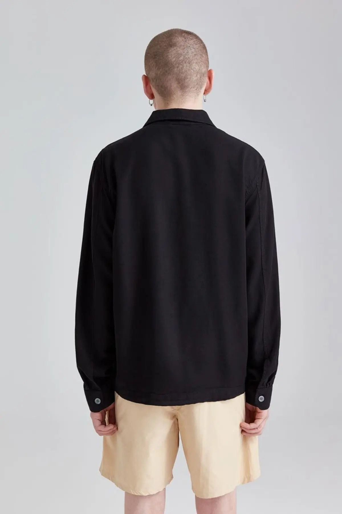 Our Legacy Chamois Shirt - Black Silky Wash Size US M / EU 48-50 / 2 - 11 Thumbnail