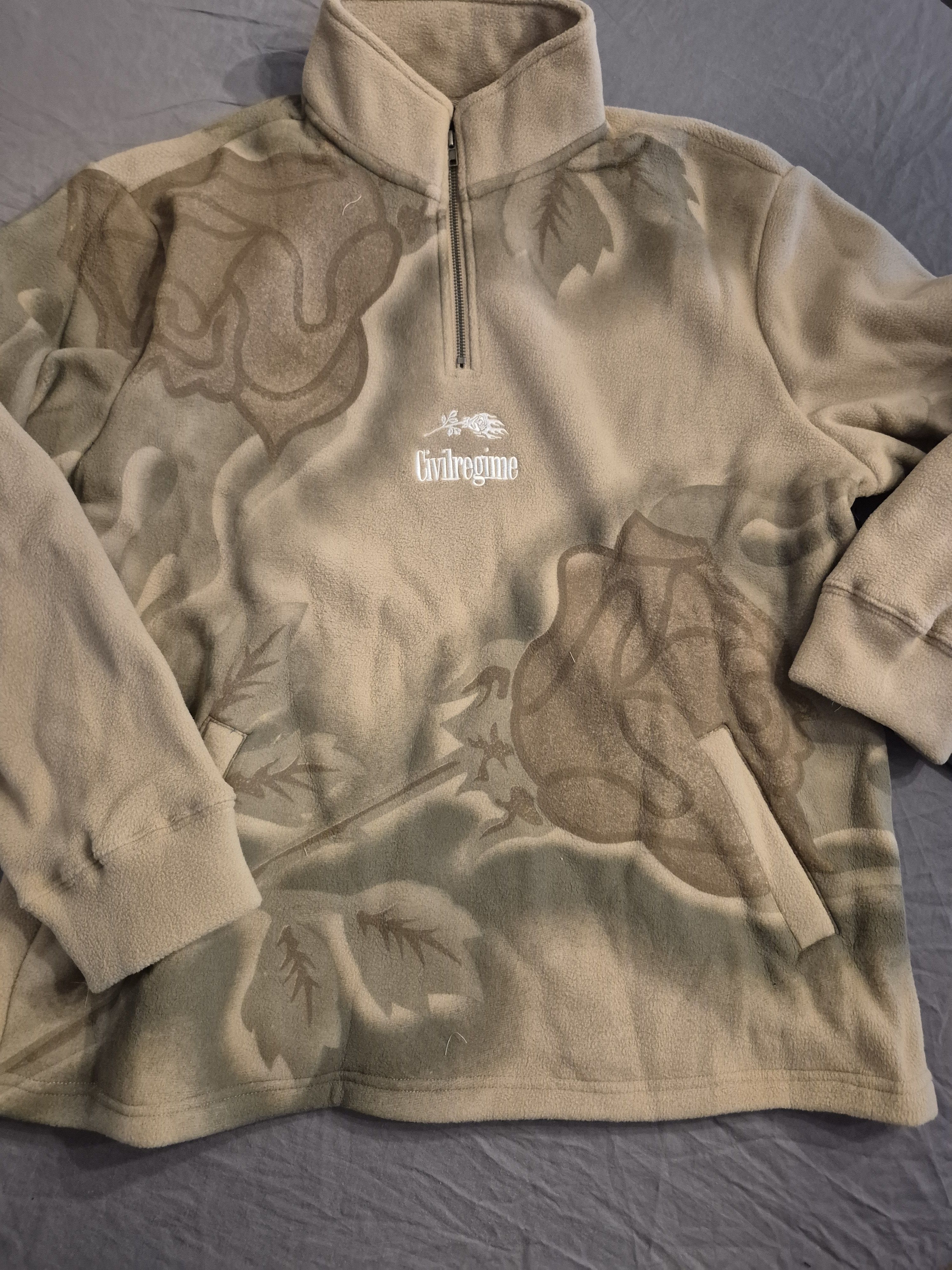 Civil Regime Civil Regime Fleece Quarter Zip Size Large Size US L / EU 52-54 / 3 - 1 Thumbnail