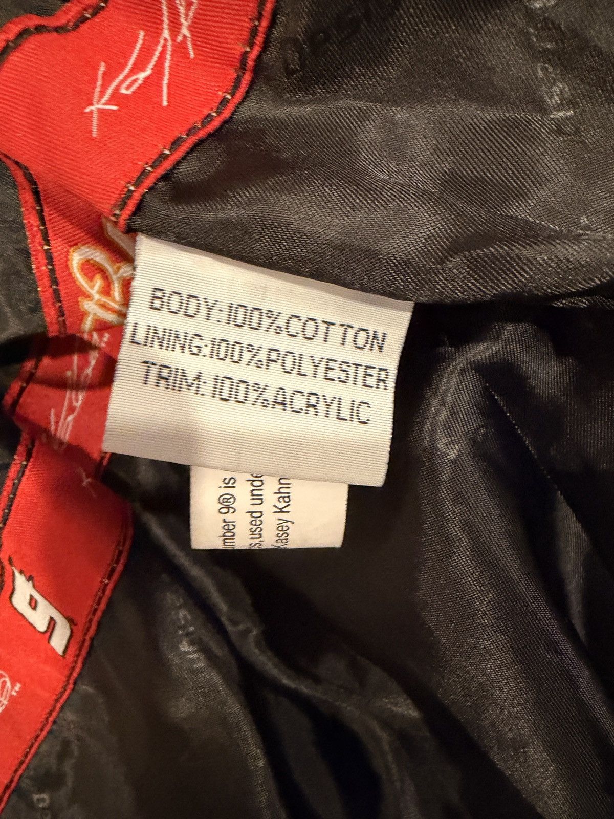 JH Design Black and red Budweiser racing jacket Vintage nascar Size US M / EU 48-50 / 2 - 3 Thumbnail