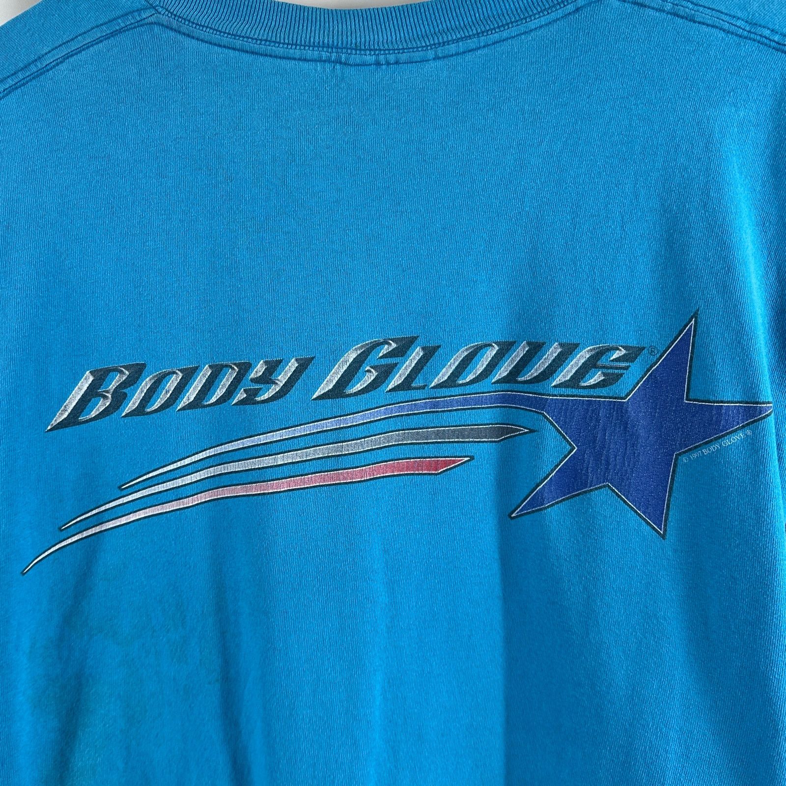 Body Glove Vintage Blue 90s Logo Tee Size US L / EU 52-54 / 3 - 6 Thumbnail