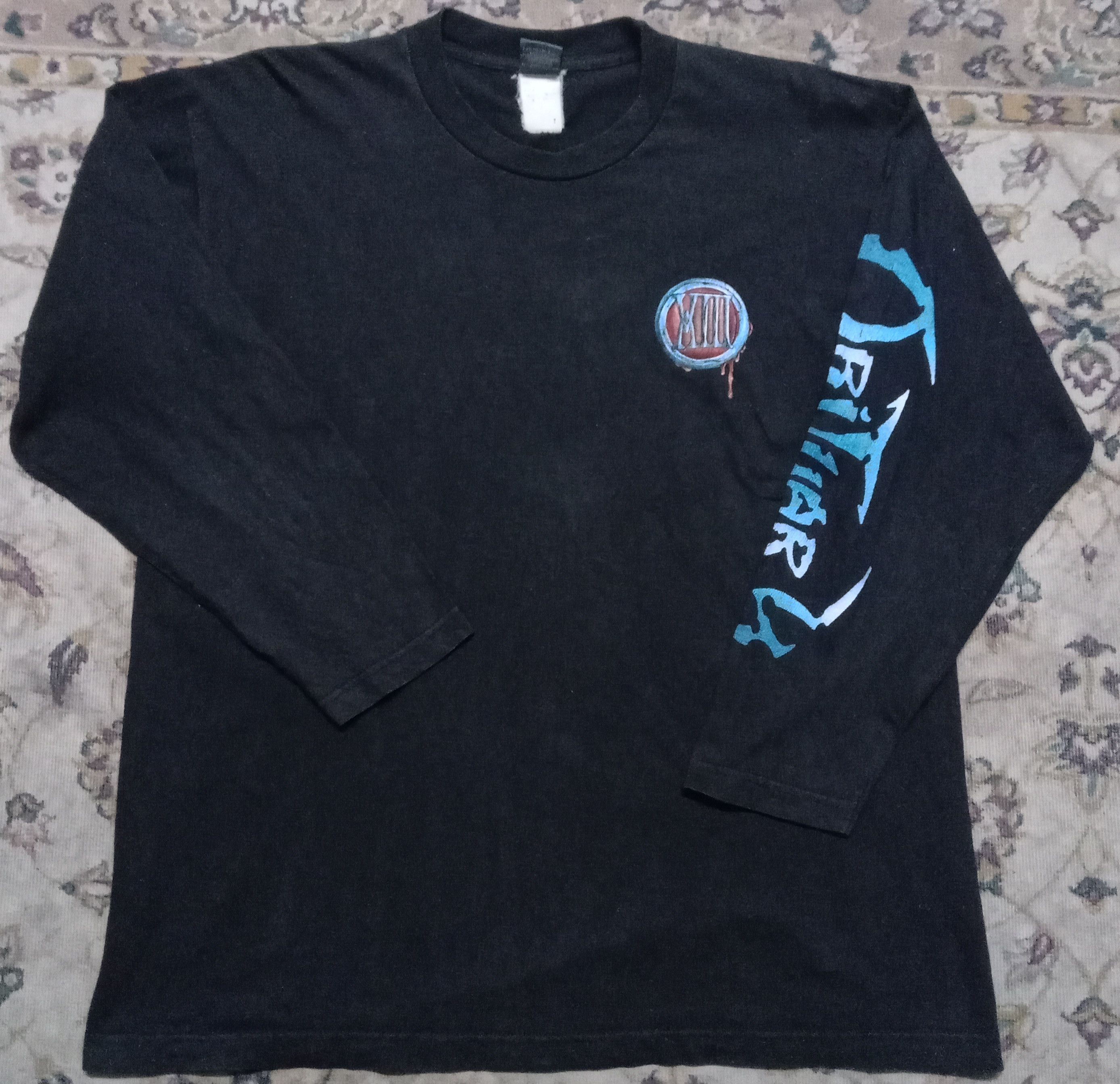 Band Tees × Vintage Rare vintage 90s bootleg Obituary Metal Tee Sodom Kreator Size US L / EU 52-54 / 3 - 3 Thumbnail