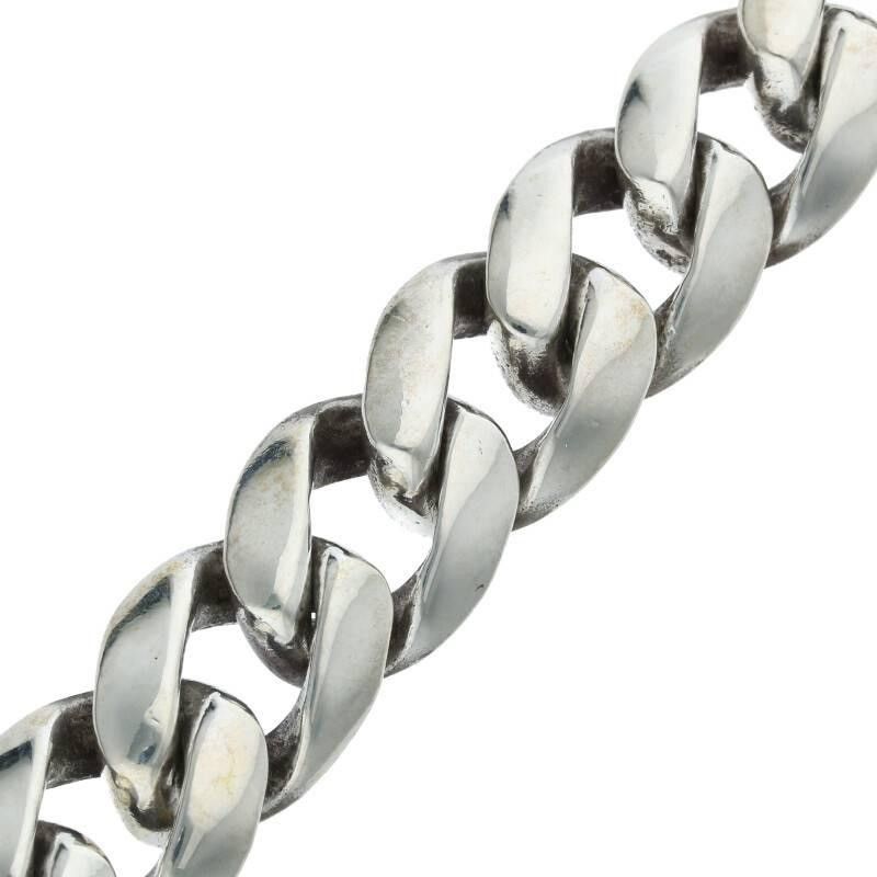 Chrome Hearts 13link Chrome Hearts Dagger Heart ID Classic Bracelet Size ONE SIZE - 5 Thumbnail