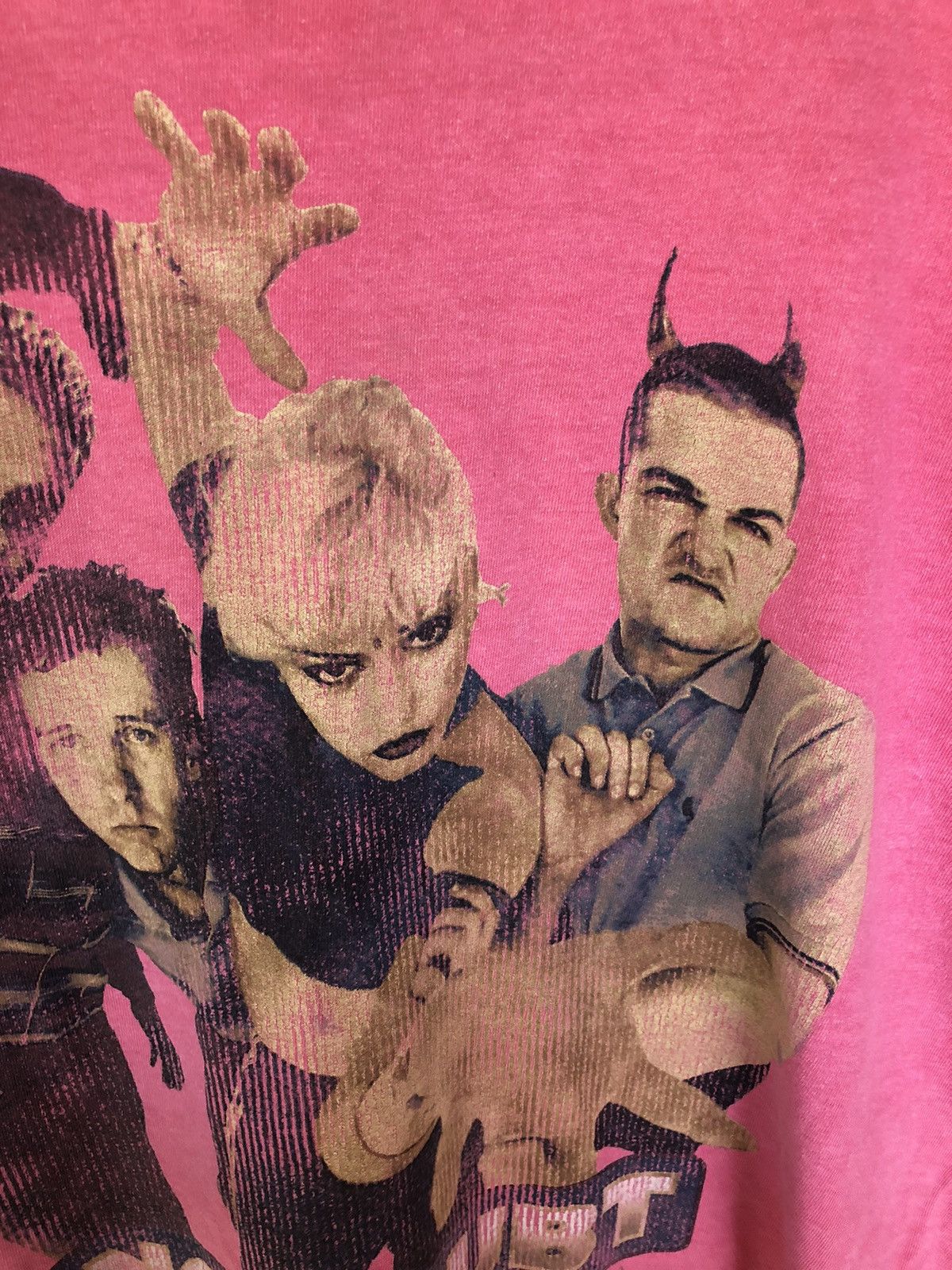Band Tees Vintage No Doubt Pink Shirt Tee Size US XL / EU 56 / 4 - 9 Thumbnail