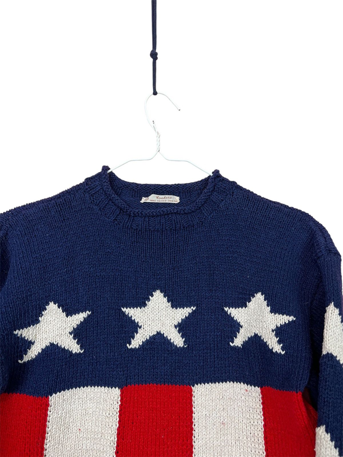 Vintage USA hard knit wear sweater vintage rare 1990 1980 hype Size US XS / EU 42 / 0 - 3 Thumbnail