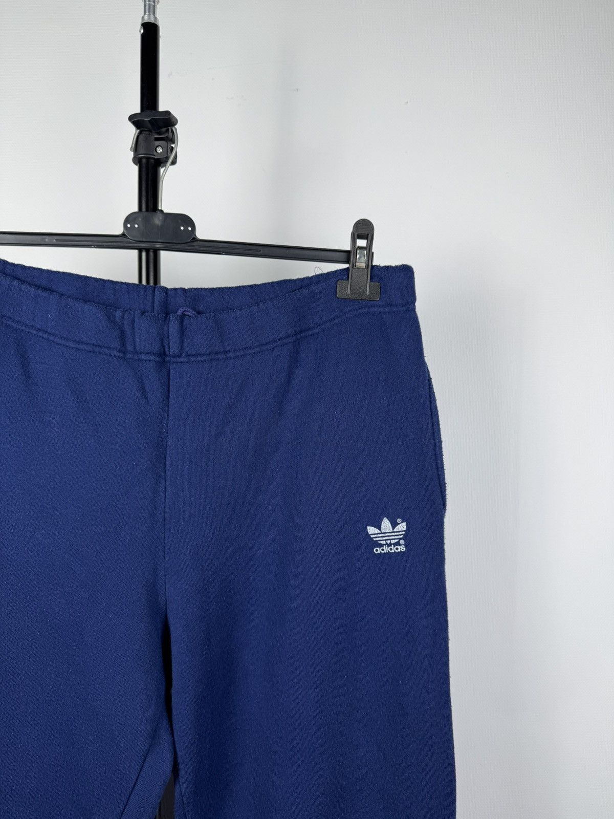 Adidas × Vintage Vintage 90s Adidas Cotton Y2K Baggy Sweatpants Joggers M-L Size US 34 / EU 50 - 2 Thumbnail