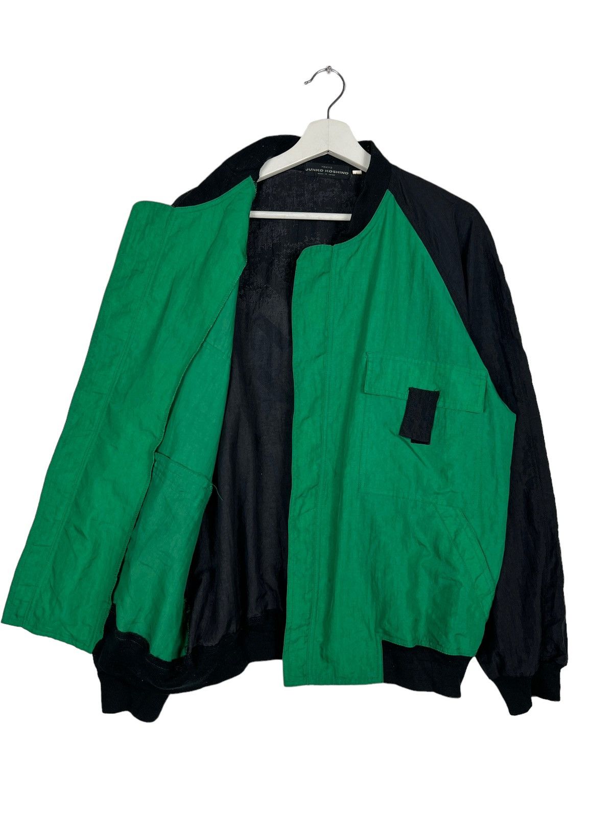 Hiroko Koshino Homme × Junko Shimada × Mr. Junko 🔥 JUNKO KOSHINO TOKYO FASHION SHOW BOMBER JACKET MADE IN JPN Size US L / EU 52-54 / 3 - 9 Thumbnail