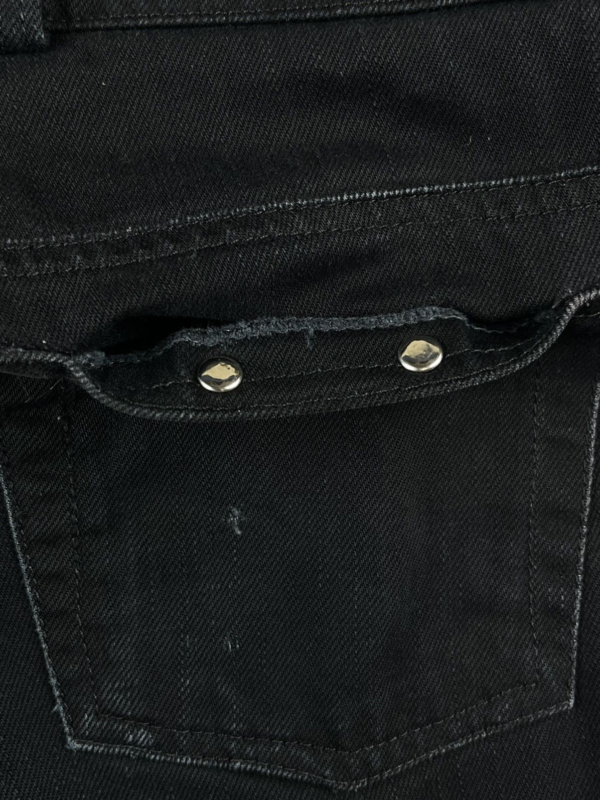 Chrome Hearts Chrome Hearts Le Fleur Knee Silver Bootcut Denim Jeans Size US 32 / EU 48 - 9 Thumbnail
