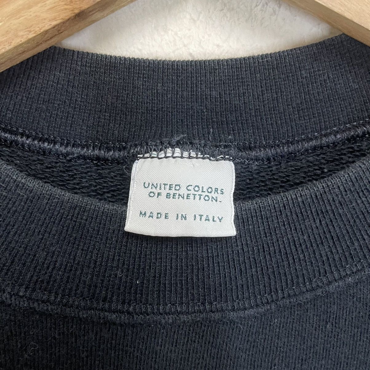 Benetton Vintage 90s Benetton Big Logo Crewneck Sweatshirt Size US M / EU 48-50 / 2 - 8 Thumbnail