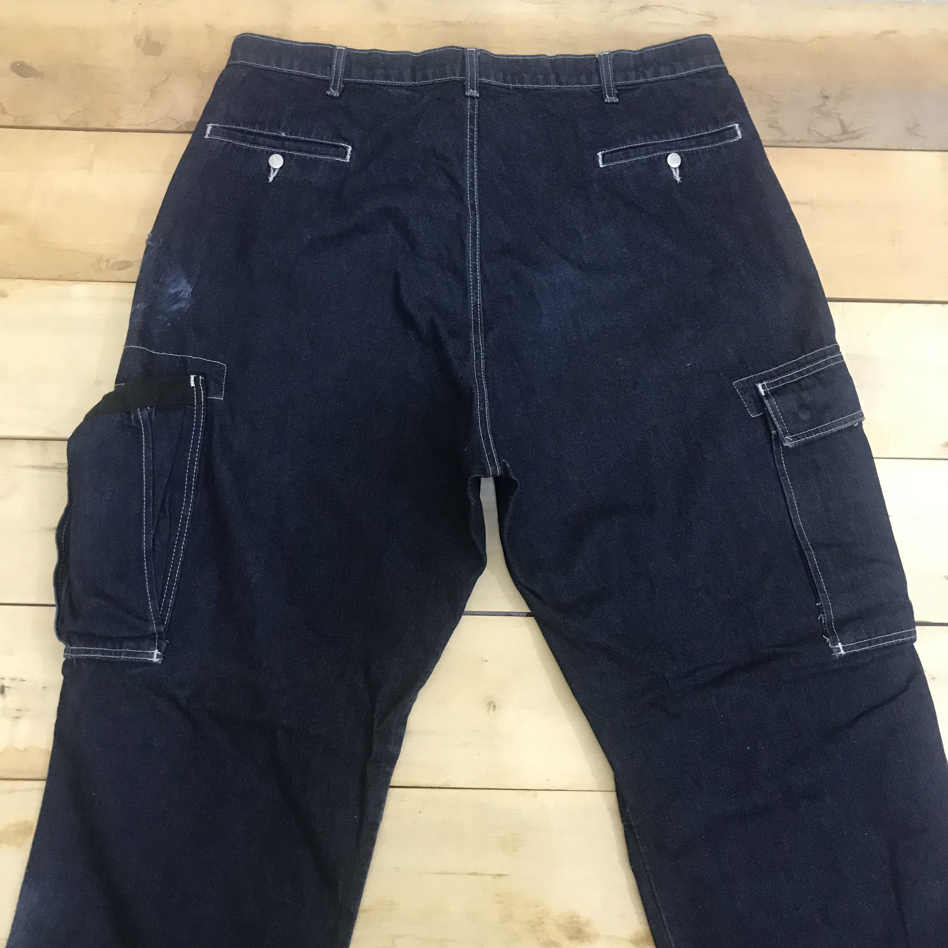 Polo Ralph Lauren X270 RL POLO JEANS RALPH LAUREN TACTICAL CARGO DENIM PANTS Size US 36 / EU 52 - 8 Thumbnail
