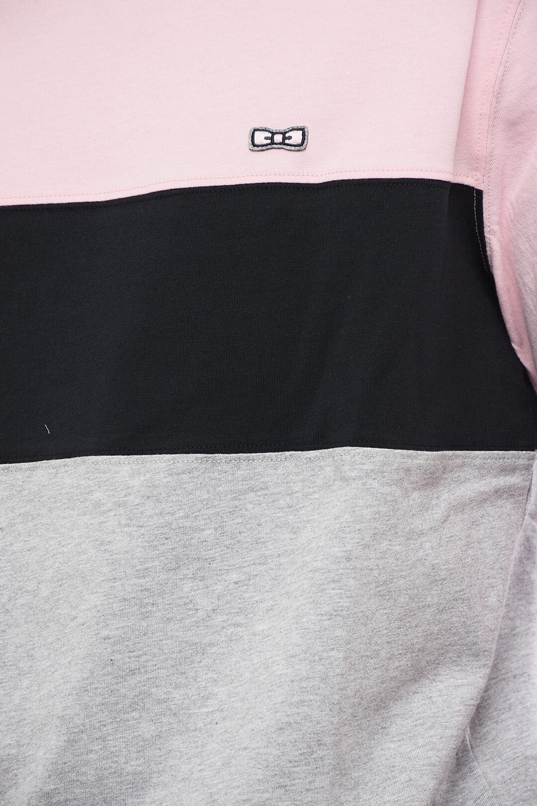 Eden Park og1mm0426 Long-Sleeve Crewneck T-Shirt in Pink Size US XL / EU 56 / 4 - 3 Thumbnail