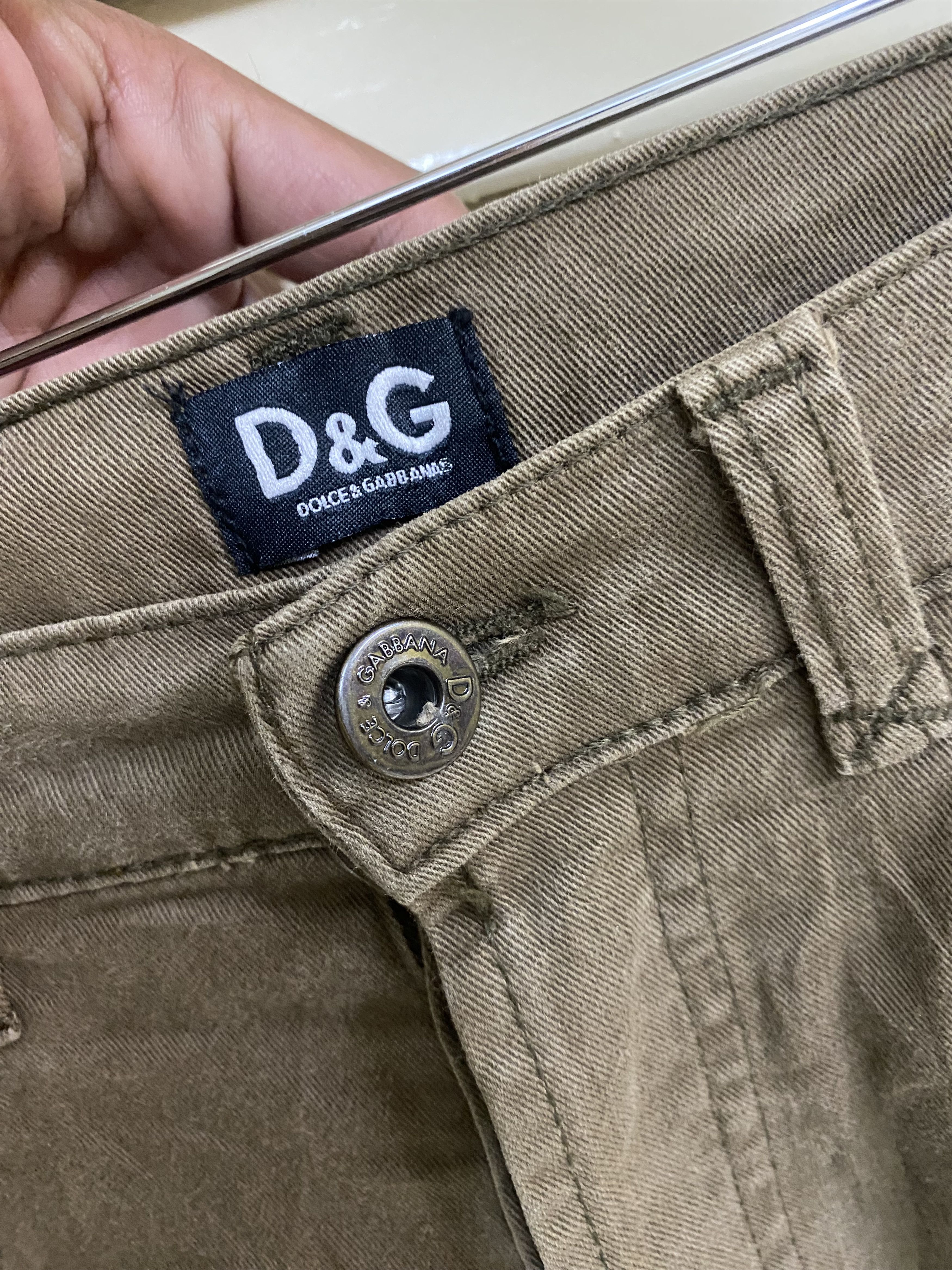 Dolce & Gabbana D&G Dolce Gabbana Slim Fly Button Pants Size US 29 - 4 Thumbnail