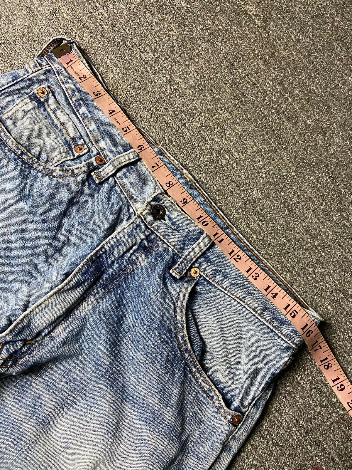 Levi's Levis Strauss Co. 503 Denim Jeans with Patches (164) Size US 32 / EU 48 - 6 Thumbnail