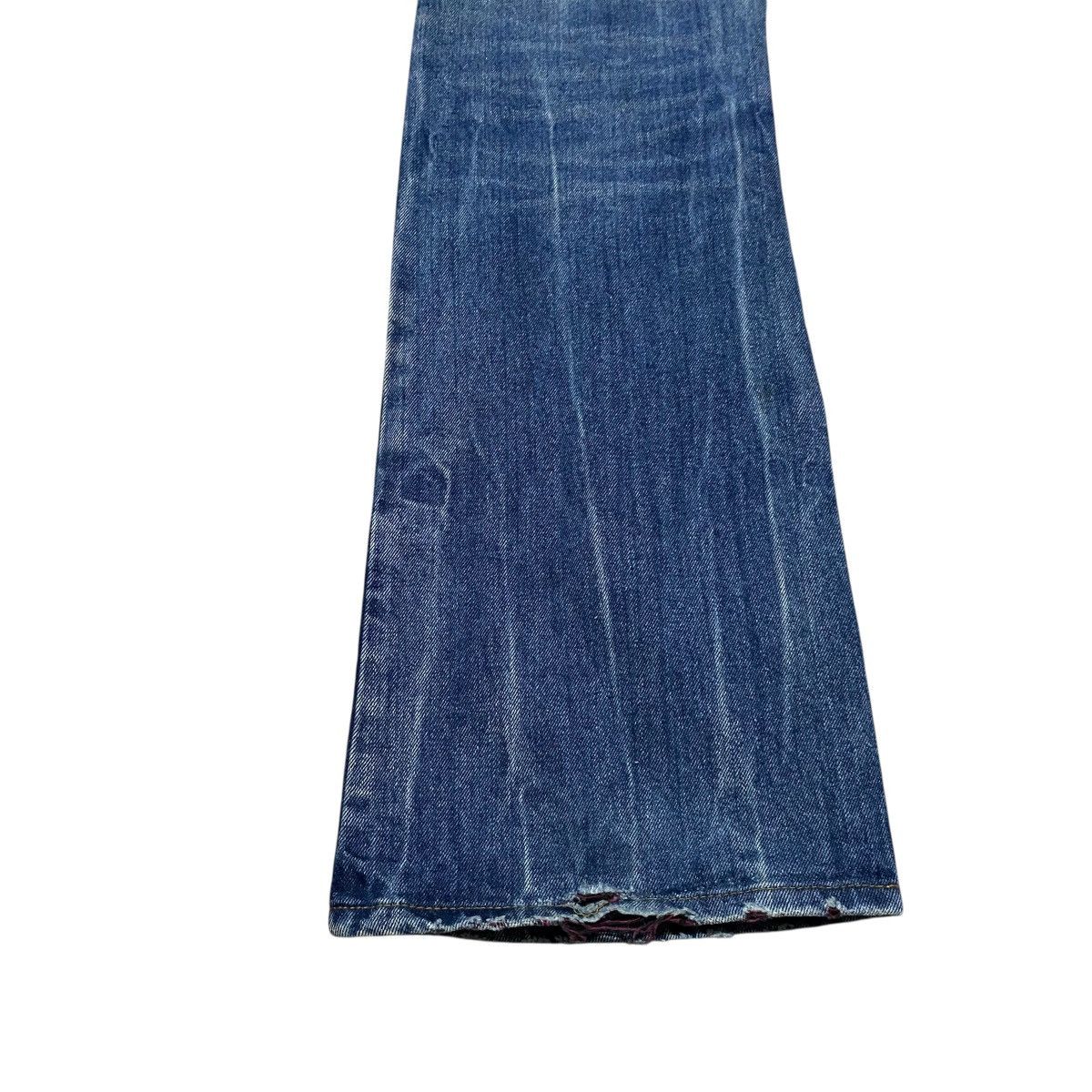 semanticdesign Semantic Design Denim Flare Jeans Distressed Size US 33 - 14 Thumbnail