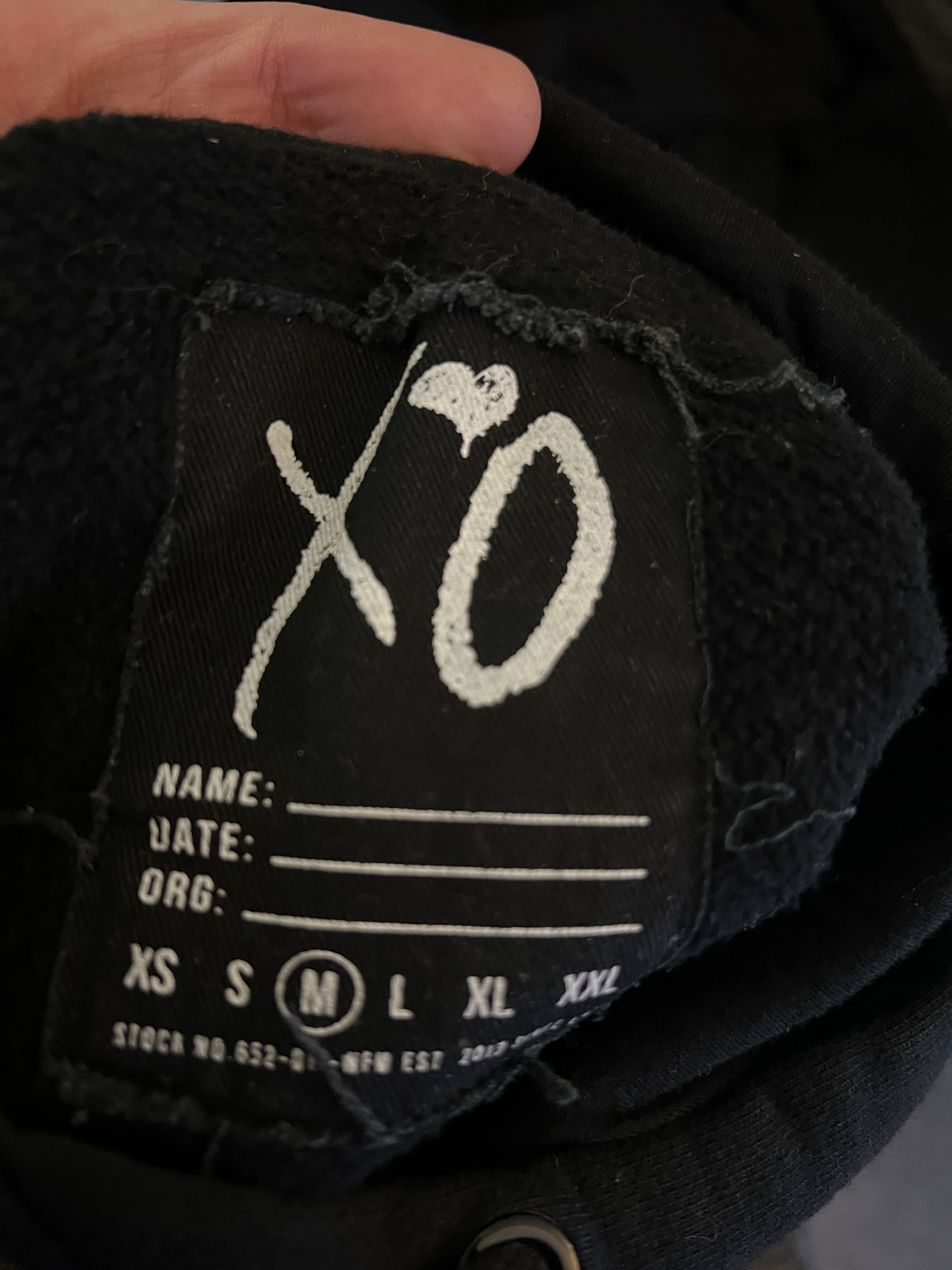 The Weeknd XO THE WEEKND BBTM BEAUTY BEHIND THE MADNESS 2014 HOODIE Size US M / EU 48-50 / 2 - 3 Thumbnail