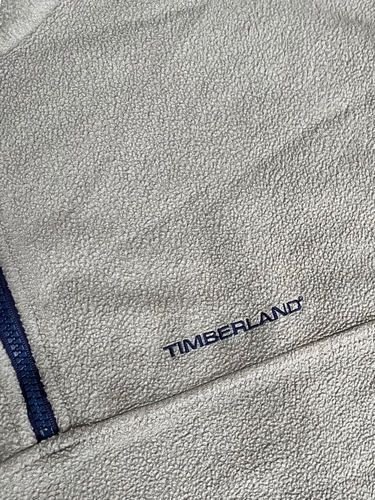 Timberland × Vintage Casual Y2K Timberland Cream Fleece Size US XL / EU 56 / 4 - 2 Thumbnail