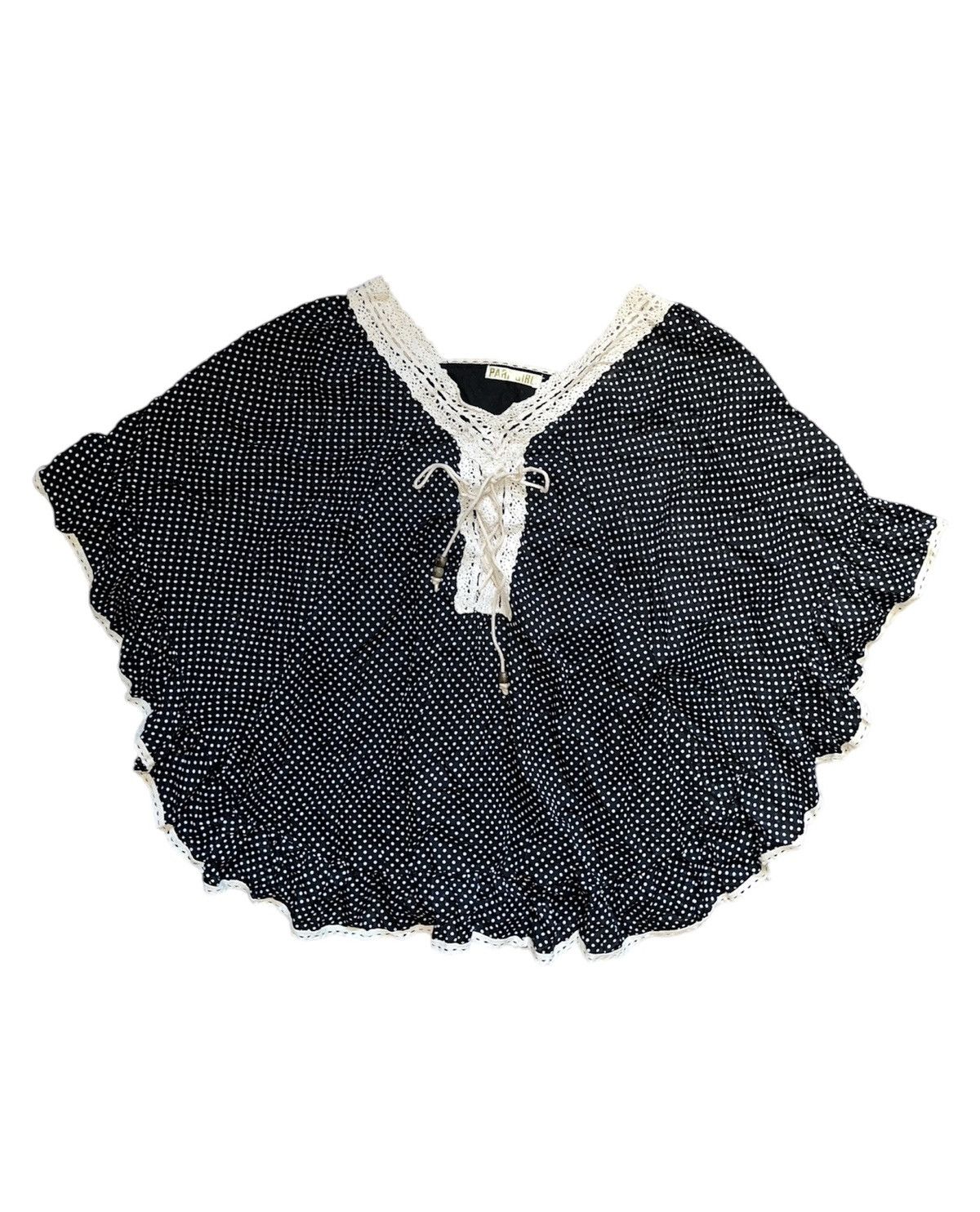 Japanese Brand PARK GIRL polka dot batwing top ➕🎀 Size M / US 6-8 / IT 42-44 - 1 Thumbnail