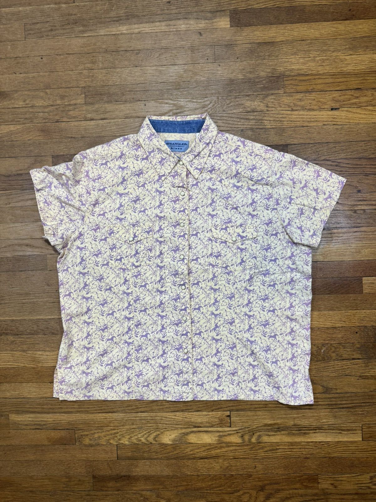 Wrangler Vintage Wrangler Blues Western Wear Shirt Size XL / US 12-14 / IT 48-50 - 1 Thumbnail