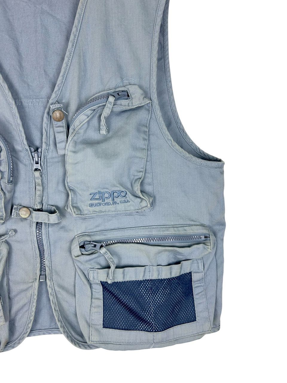 Other Vintage 90s Zippo Multi Pocket vest Tactical Size US L / EU 52-54 / 3 - 4 Thumbnail