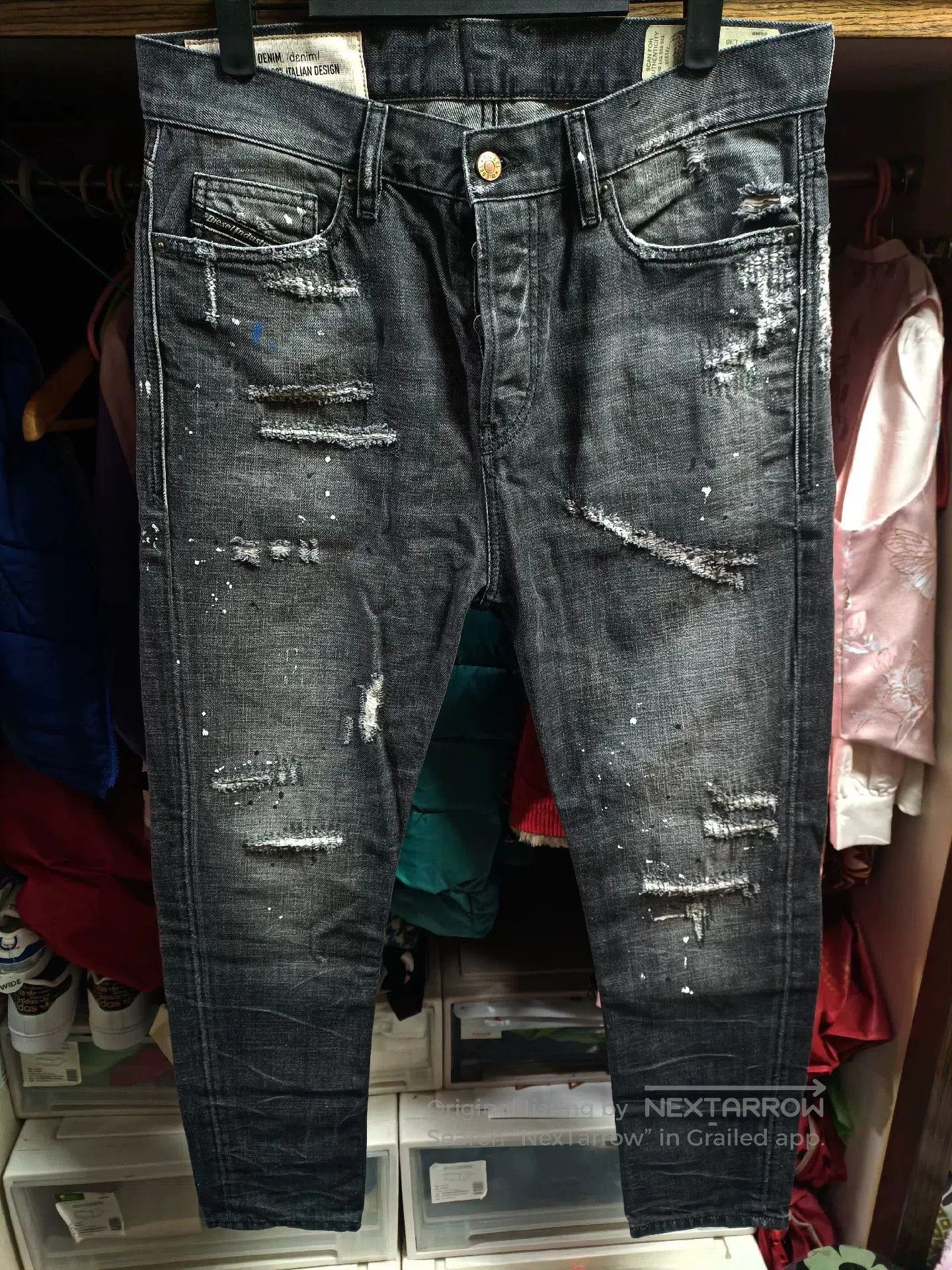 Diesel D-vider 083AB Jeans.