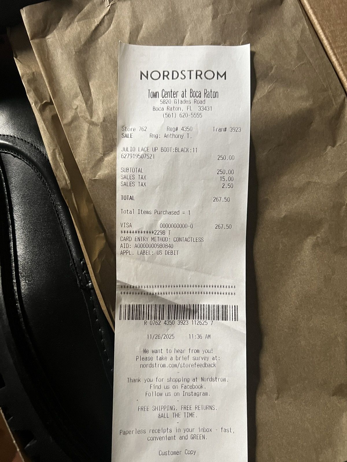 Hugo Boss Hugo boss combat boots Size US 11 / EU 44 - 5 Thumbnail