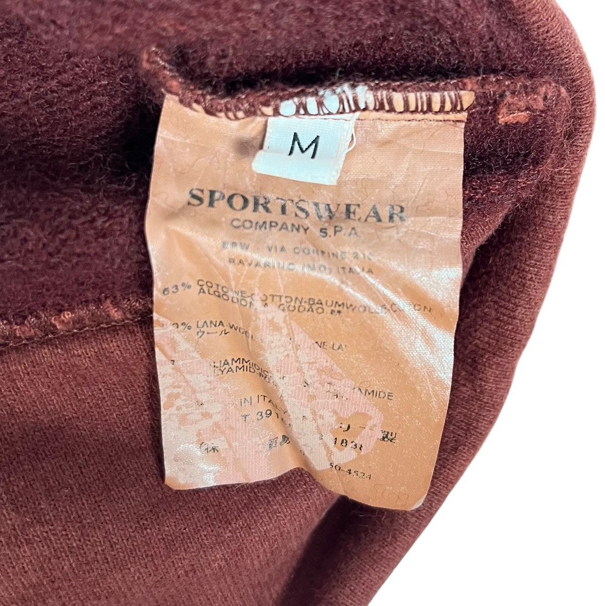 C.P. Company × Massimo Osti C.P. Company Pullover Sweater Fleece Size US M / EU 48-50 / 2 - 6 Thumbnail