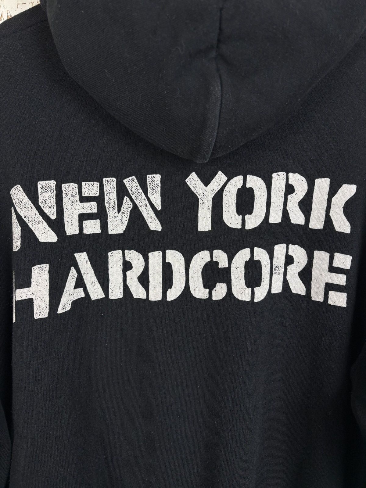 Band Tees Vintage Agnostic Front New York Hardcore Band Hoodie L Black Size US L / EU 52-54 / 3 - 6 Thumbnail