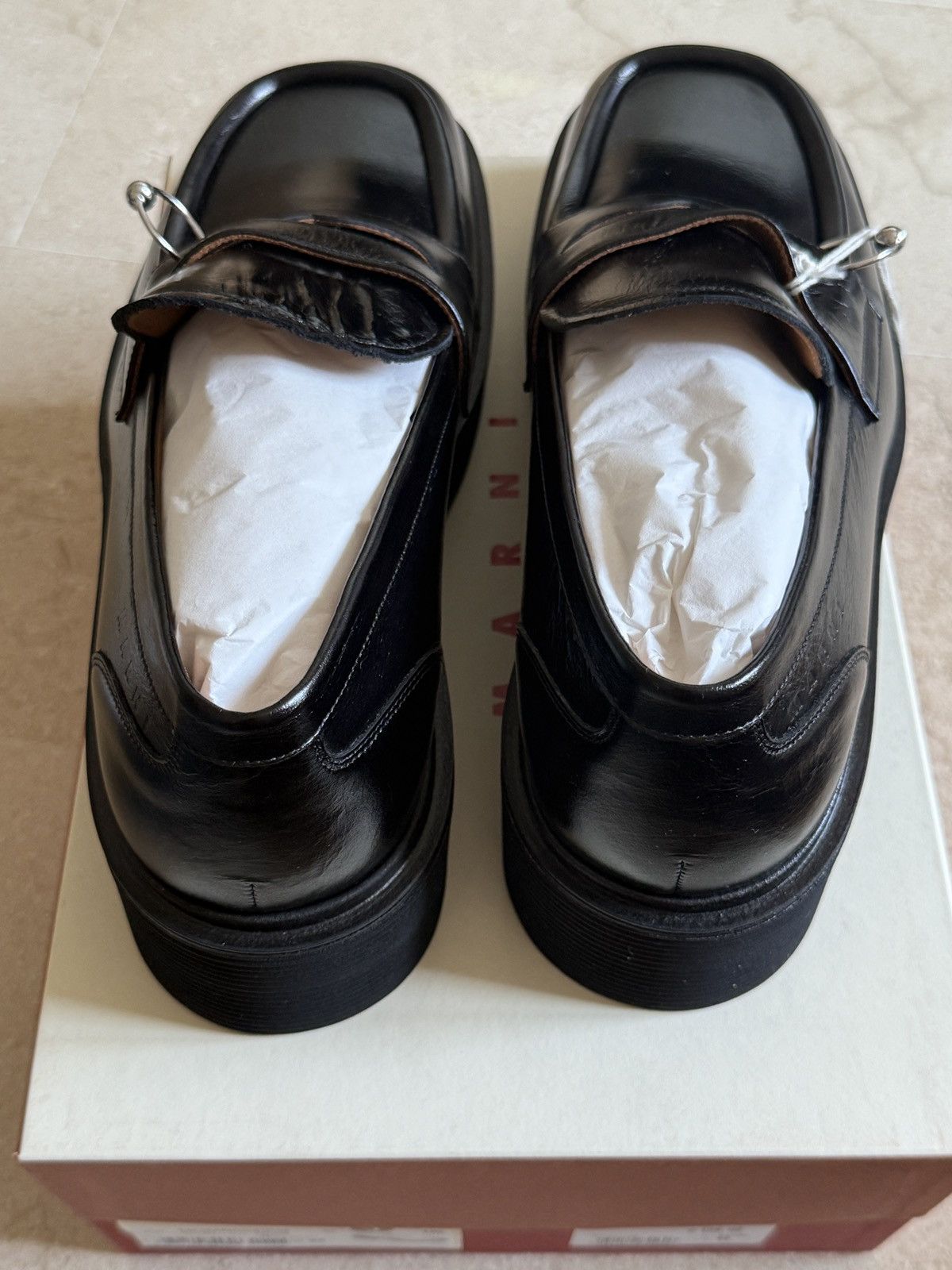 Marni Marni piercing square moc toe loafers Size US 9.5 / EU 42-43 - 3 Thumbnail