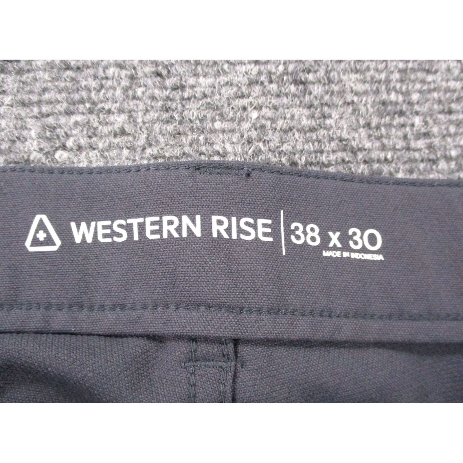 Vintage Western Rise Pants Mens 38 X 30 Gray Nylon Chino Stretch Golf Preppy Performance Pants Size US 38 / EU 54 - 7 Thumbnail