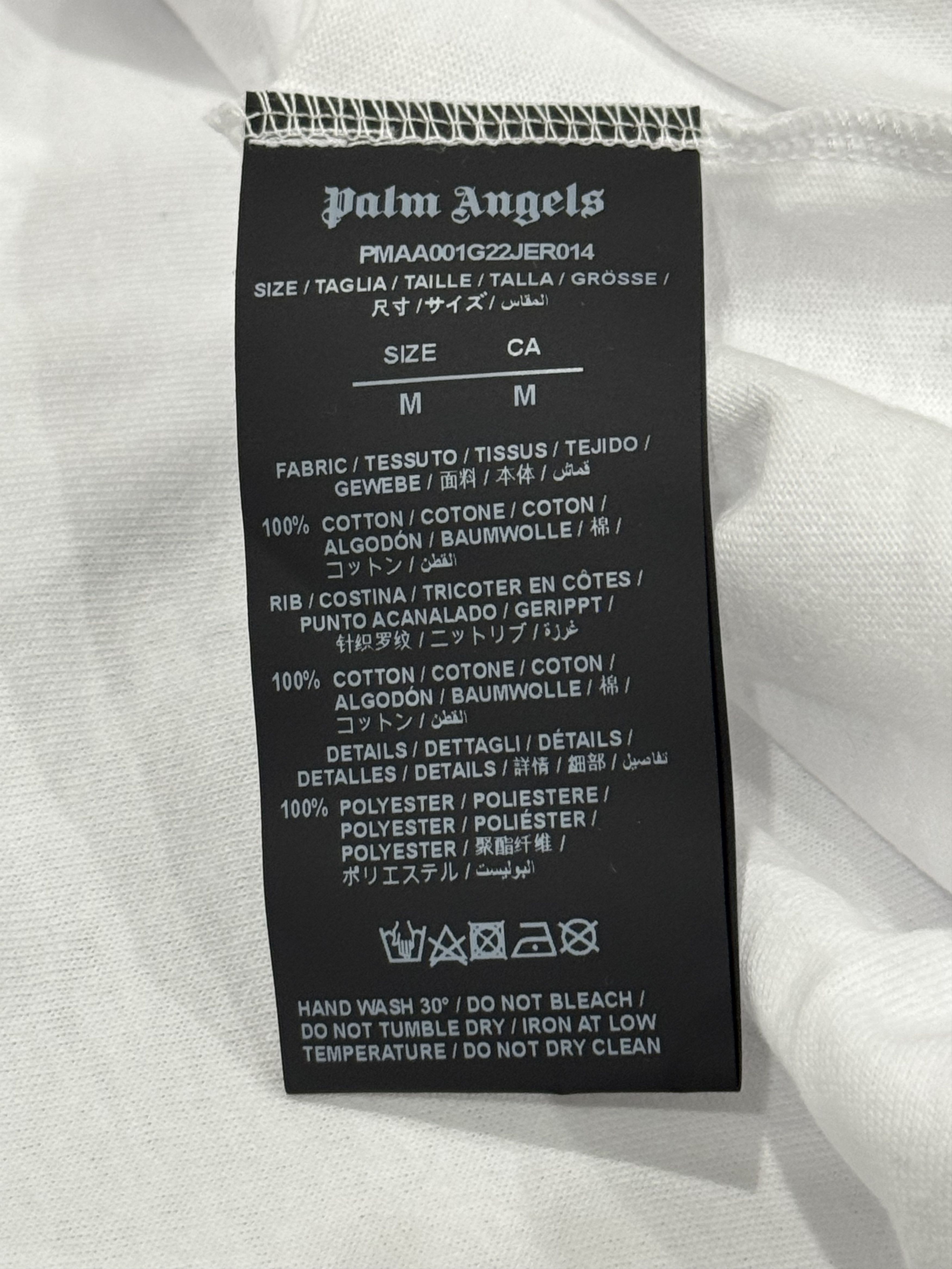Palm Angels Palm Angels Milano Snake Tree White T-shirt Size Medium Size US M / EU 48-50 / 2 - 11 Thumbnail