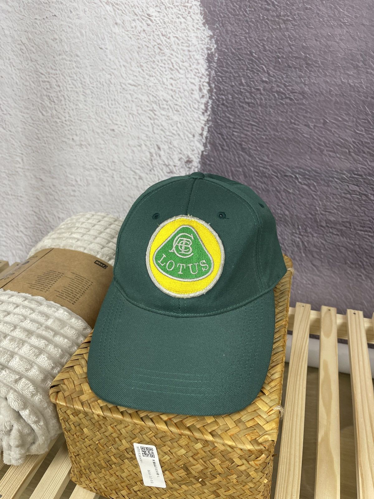 Vintage Team Lotus vintage big logo cap racing embroidery Size ONE SIZE - 3 Thumbnail