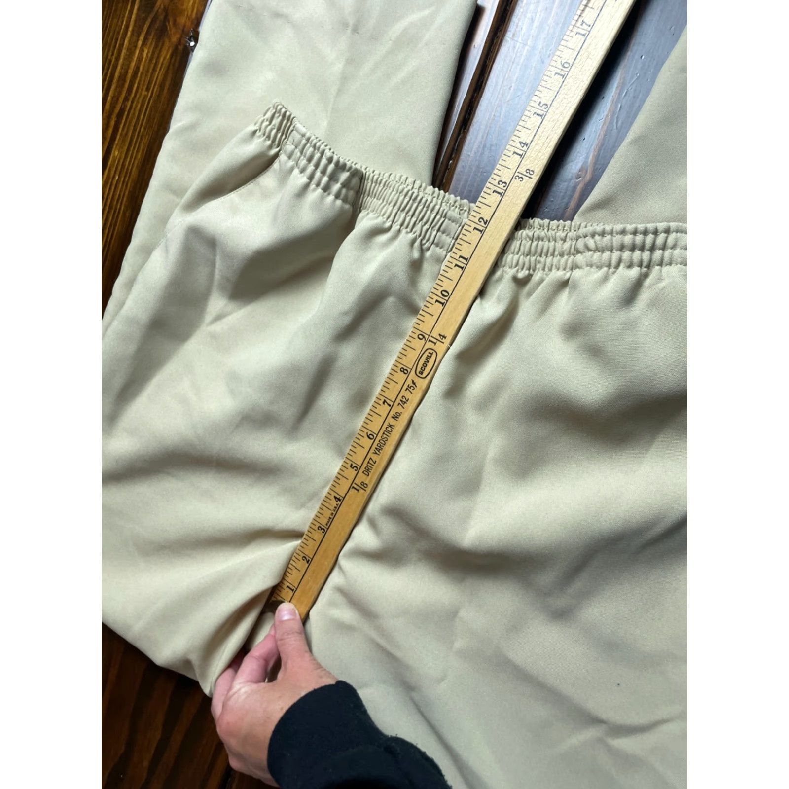 Blair VINTAGE Blair Pants Women's Petite 16 Tan Pull On Hemmed to 26" Pants Size 38" / US 16 / IT 52 - 4 Thumbnail
