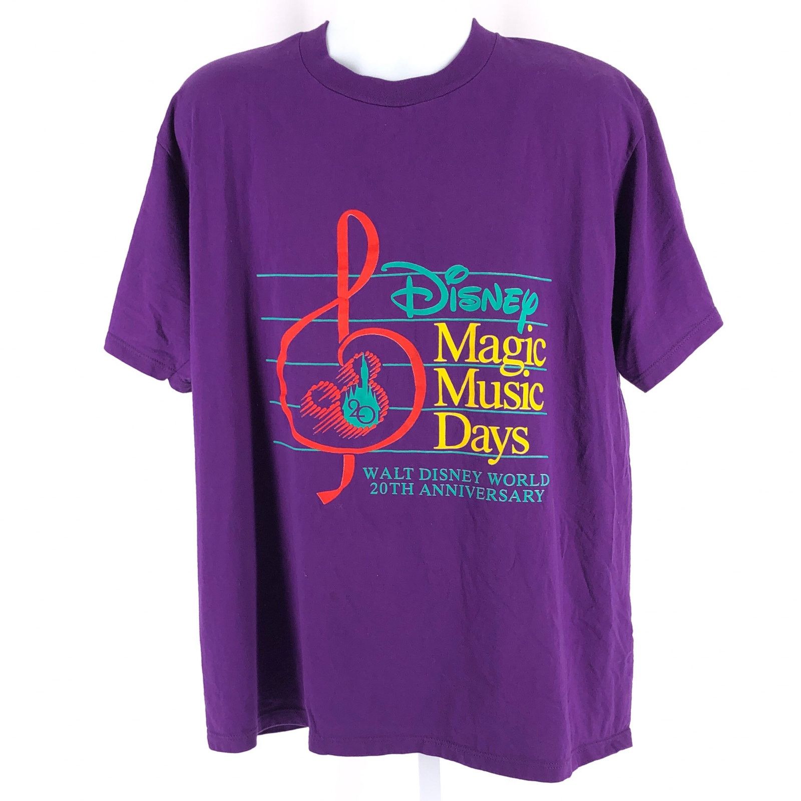 Disney 90s Disney Magic Music Days tshirt 1990s vintage Size US XL / EU 56 / 4 - 1 Thumbnail