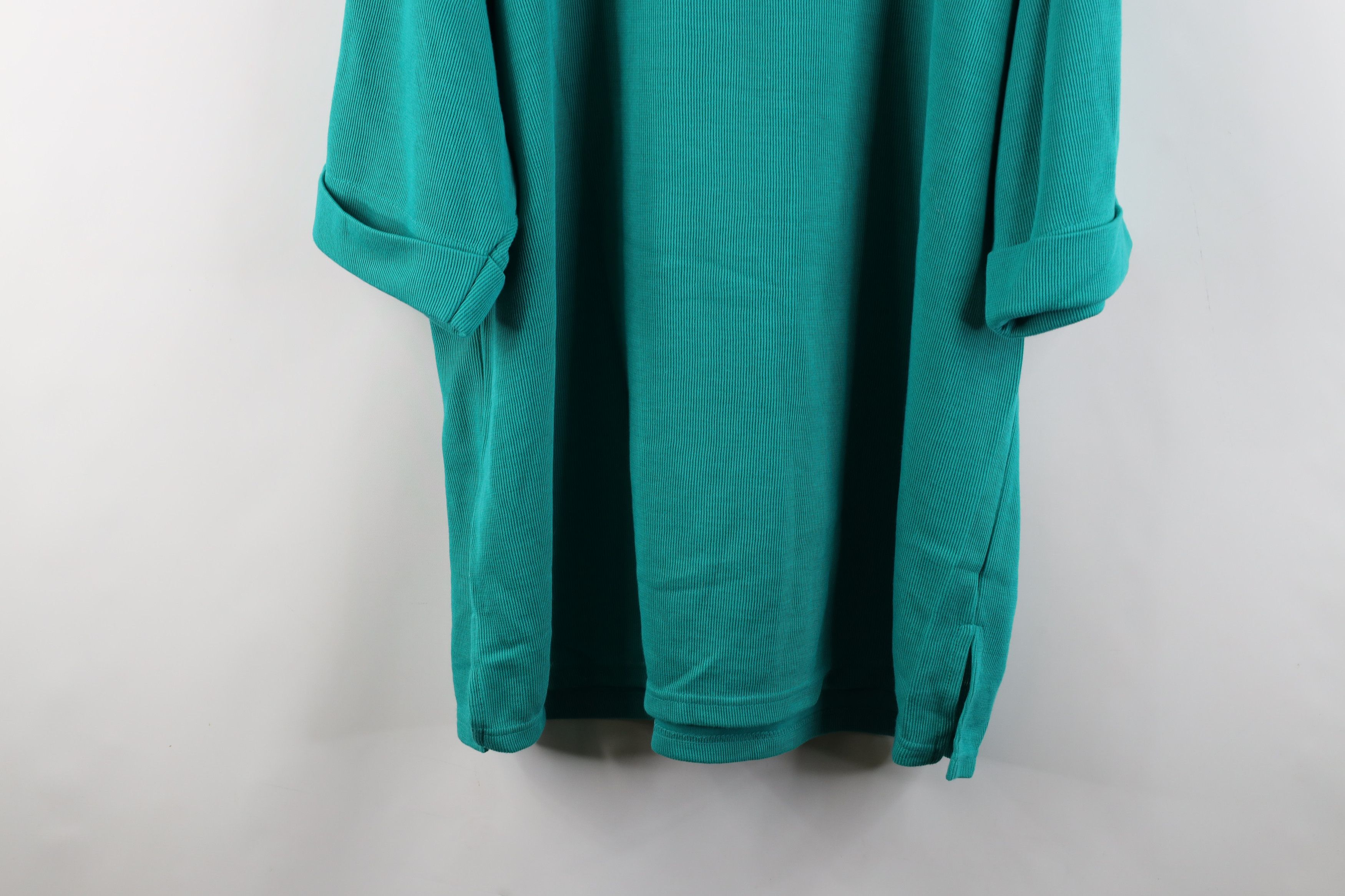 Express × Vintage Deadstock Vintage 90s Express Thermal Ribbed Knit T-Shirt Size L / US 10 / IT 46 - 11 Thumbnail