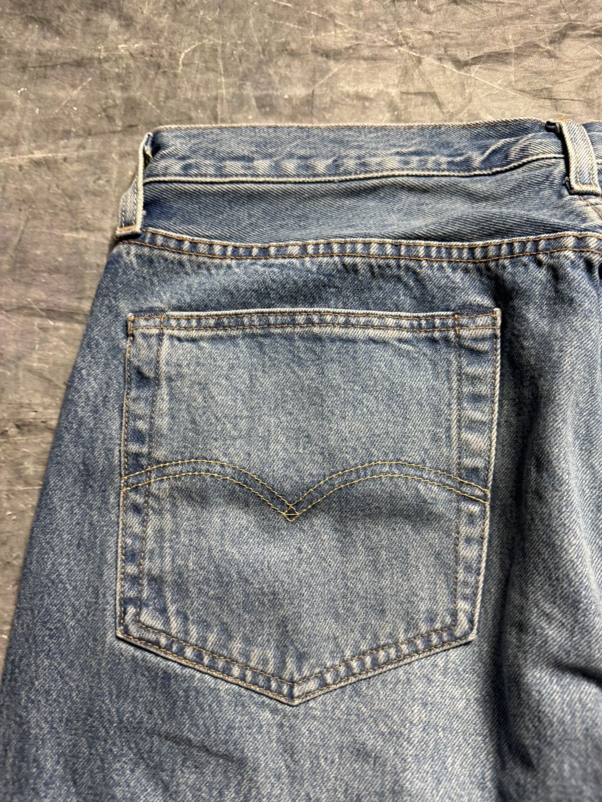DENIM TEARS × Levi's Denim Tears Plain Jane Washed Indigo Jeans Size US 36 / EU 52 - 5 Thumbnail