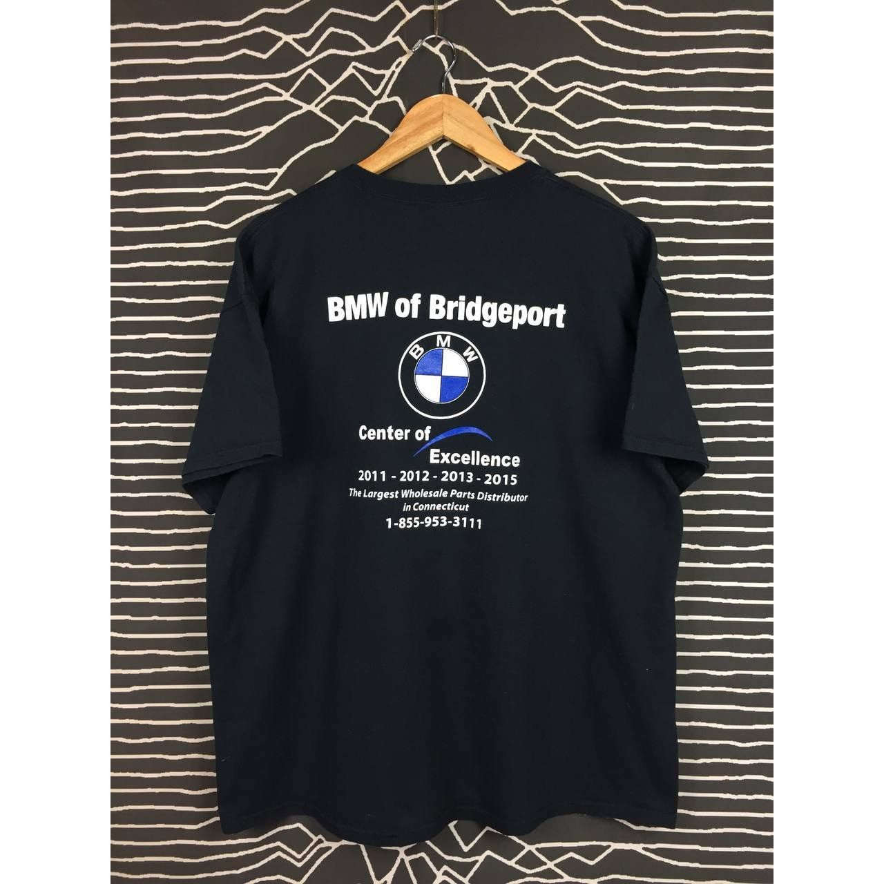 BMW BMW Of Bridgeport Center Of Excellence BMW Dealer Promo Tee Size US XL / EU 56 / 4 - 1 Thumbnail