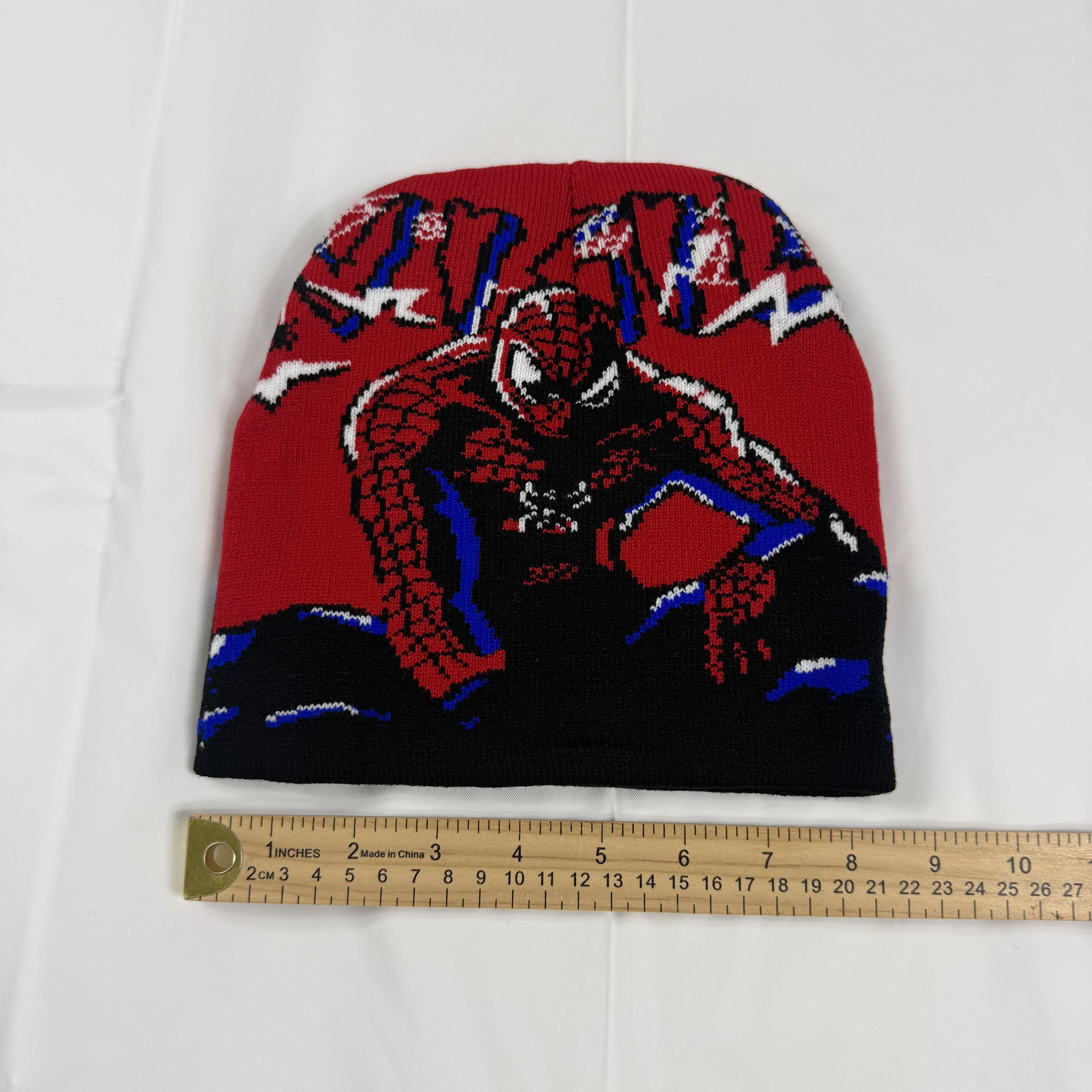 Other Vigil Marvel Spider-Man Knit Beanie Hat Winter Cap One Size Size ONE SIZE - 8 Thumbnail