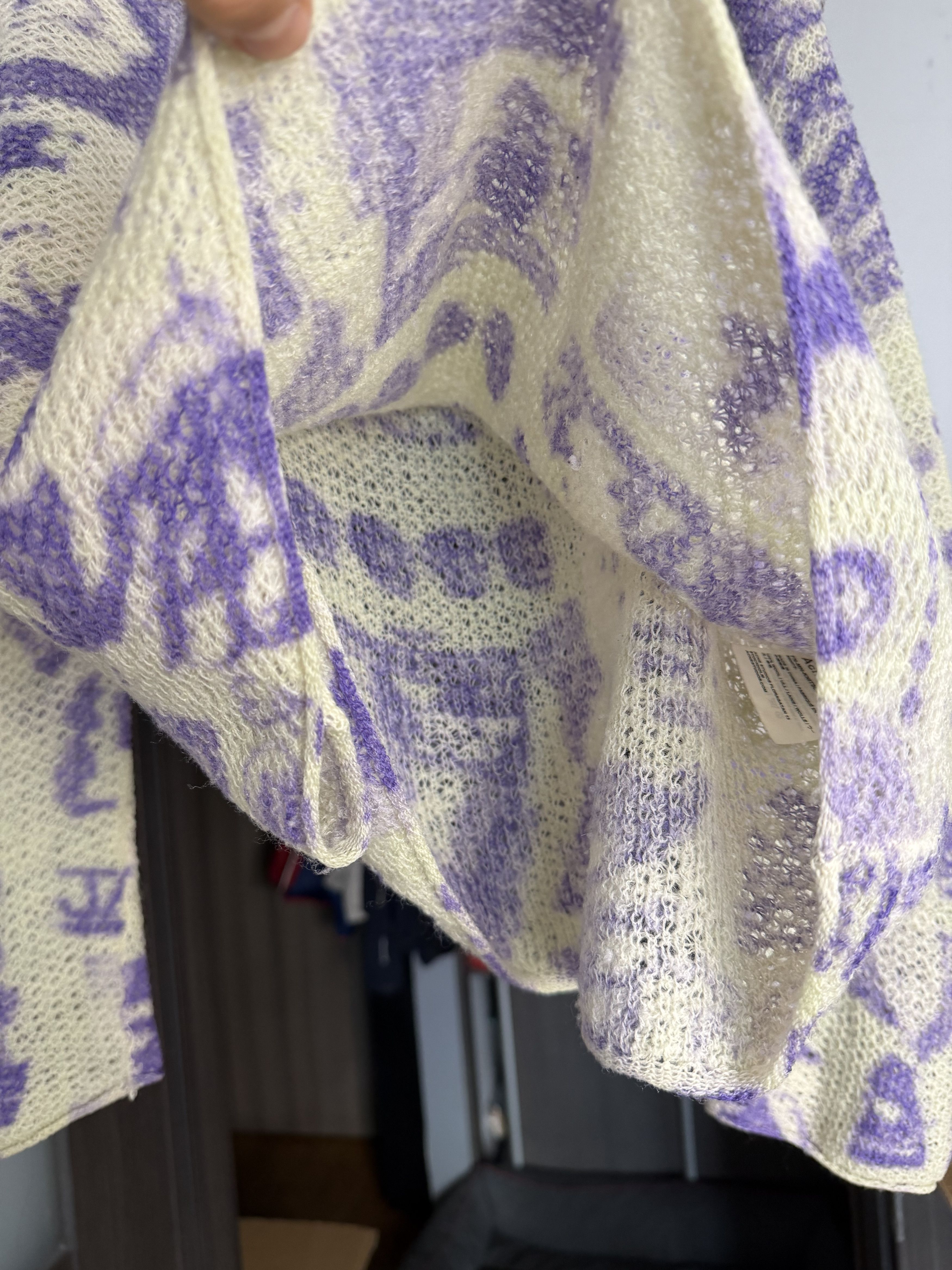 Acne Studios Acne Studios Rave Poster Scribble FW19 sweater Size US M / EU 48-50 / 2 - 5 Thumbnail