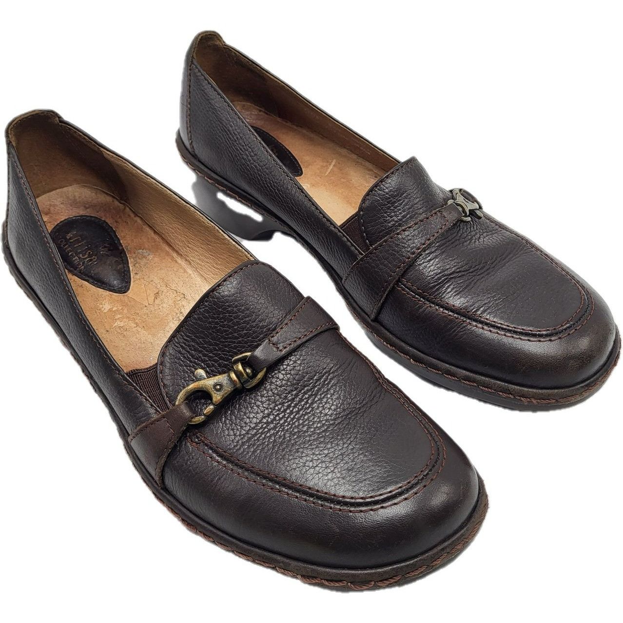 Clarks Clarks Artisan Women's Brown Leather Penny Loafer Shoes 8.5 Size US 8.5 / IT 38.5 - 6 Thumbnail