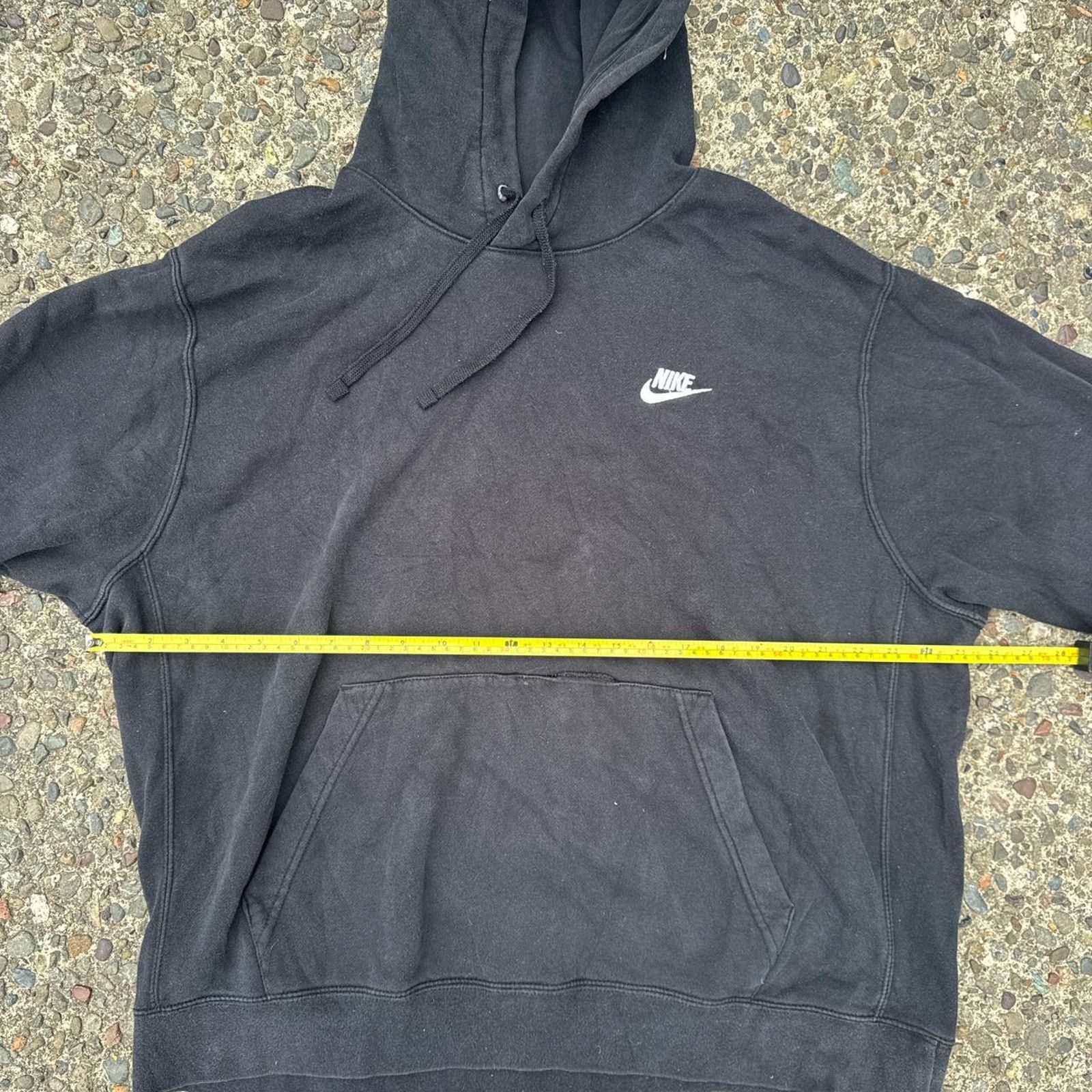 Nike Black Nike Blank Hoodie – Size XL Size US XL / EU 56 / 4 - 5 Thumbnail