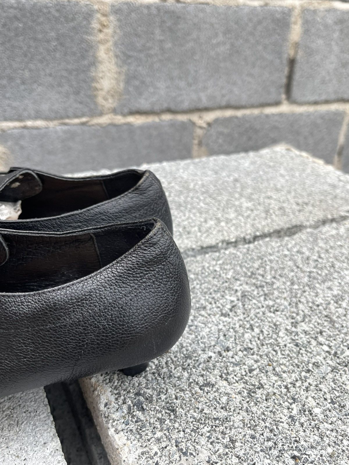 Unknowbrand Avant-Garde lace up heels