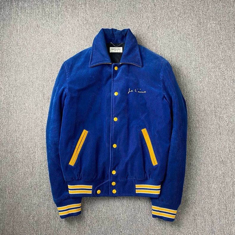 Yves Saint Laurent Saint Laurent Colorful Corduroy Jacket Size US XL / EU 56 / 4 - 1 Thumbnail