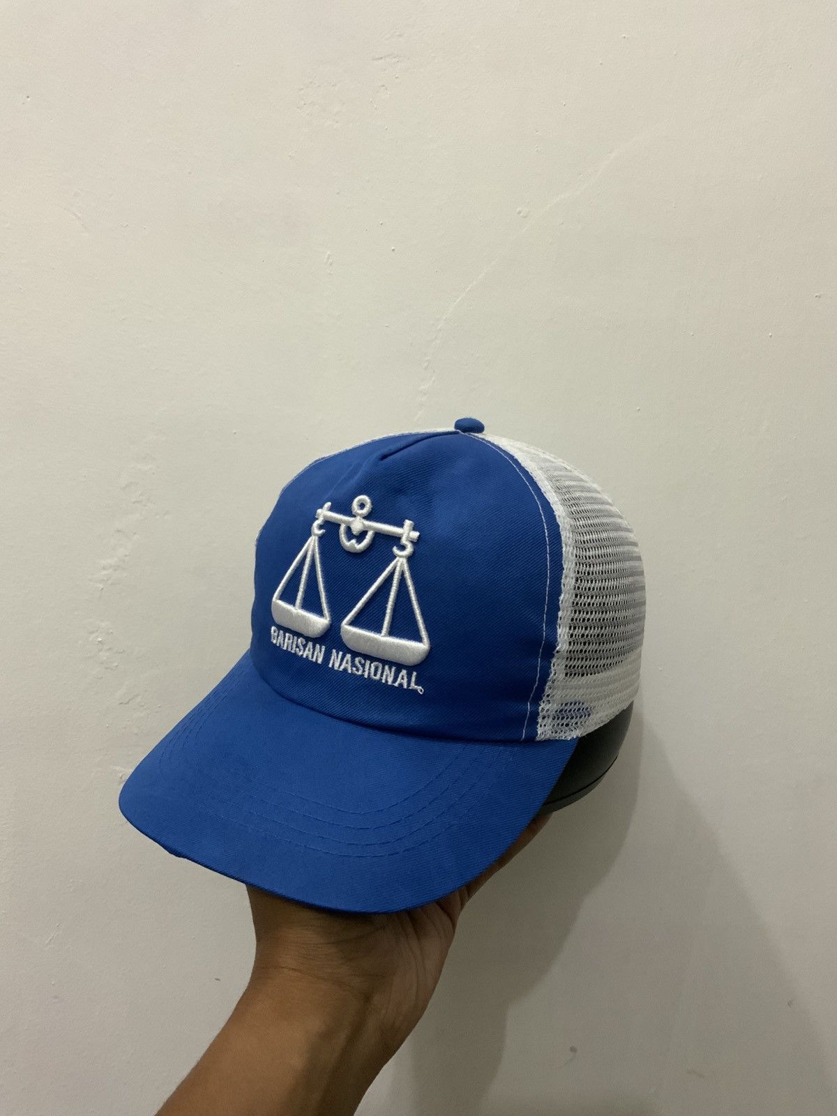 If Six Was Nine Indigo Embroidered Trucker Hat Size ONE SIZE - 1 Thumbnail