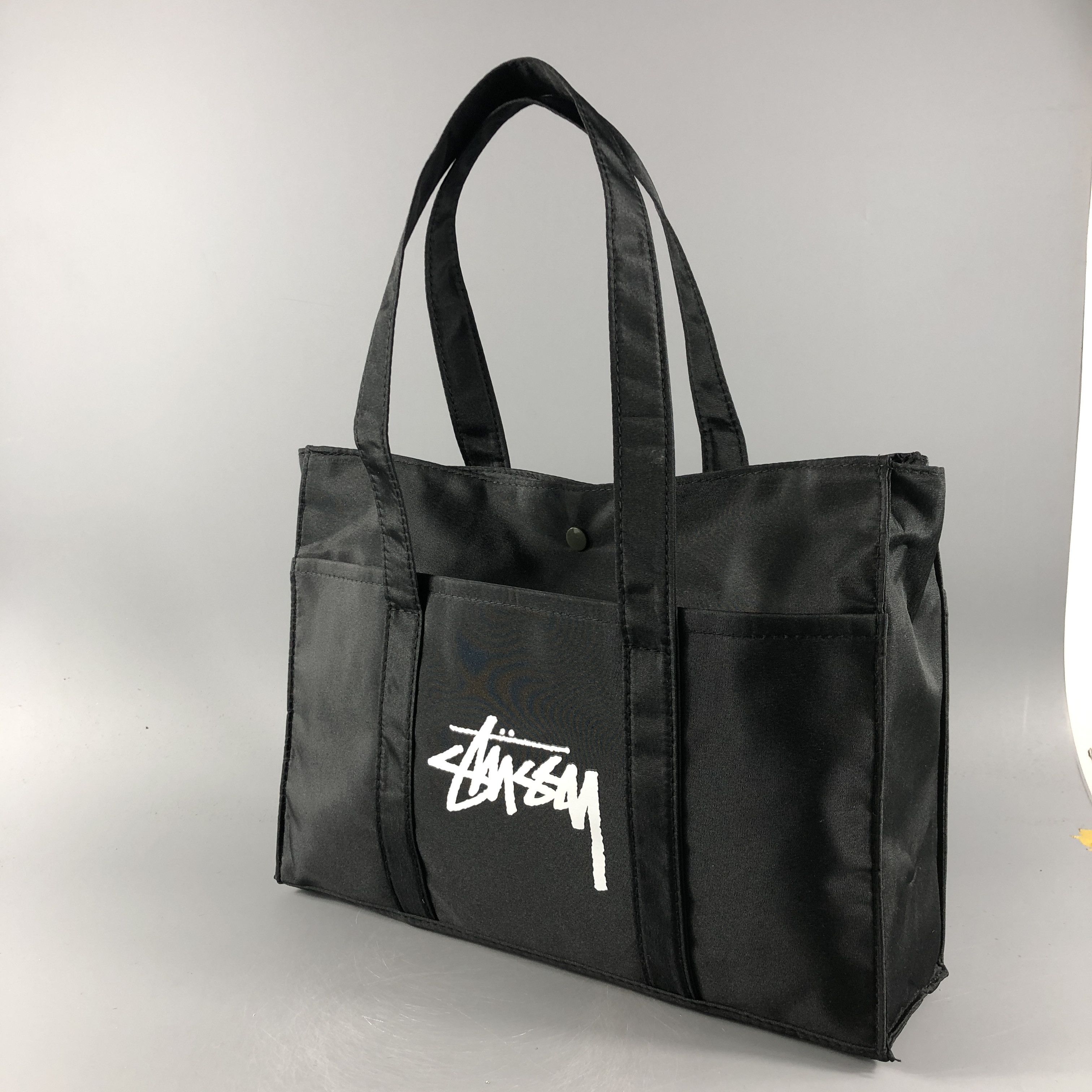 Stussy Stussy Military Colour Tote Bag Stussy Magazine Black | Grailed