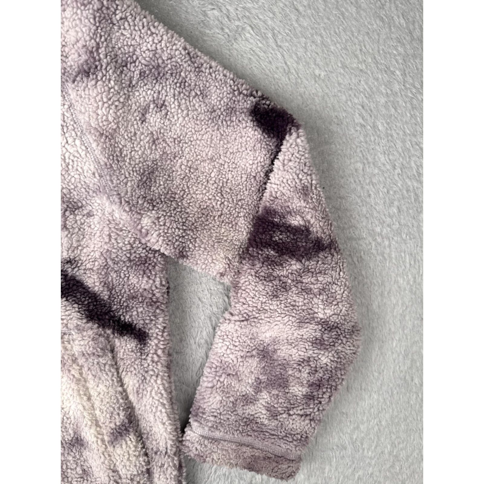 The North Face The North Face Jacket Womens Small Purple Sherpa Fleece Hooded Full Zip Cozy Size S / US 4 / IT 40 - 5 Thumbnail